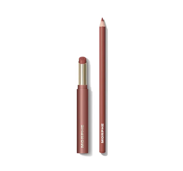Morphe Bundles Lip Filter & Signature Lip Bundle duo rouge à lèvres et crayon Ballet Berry Cola
