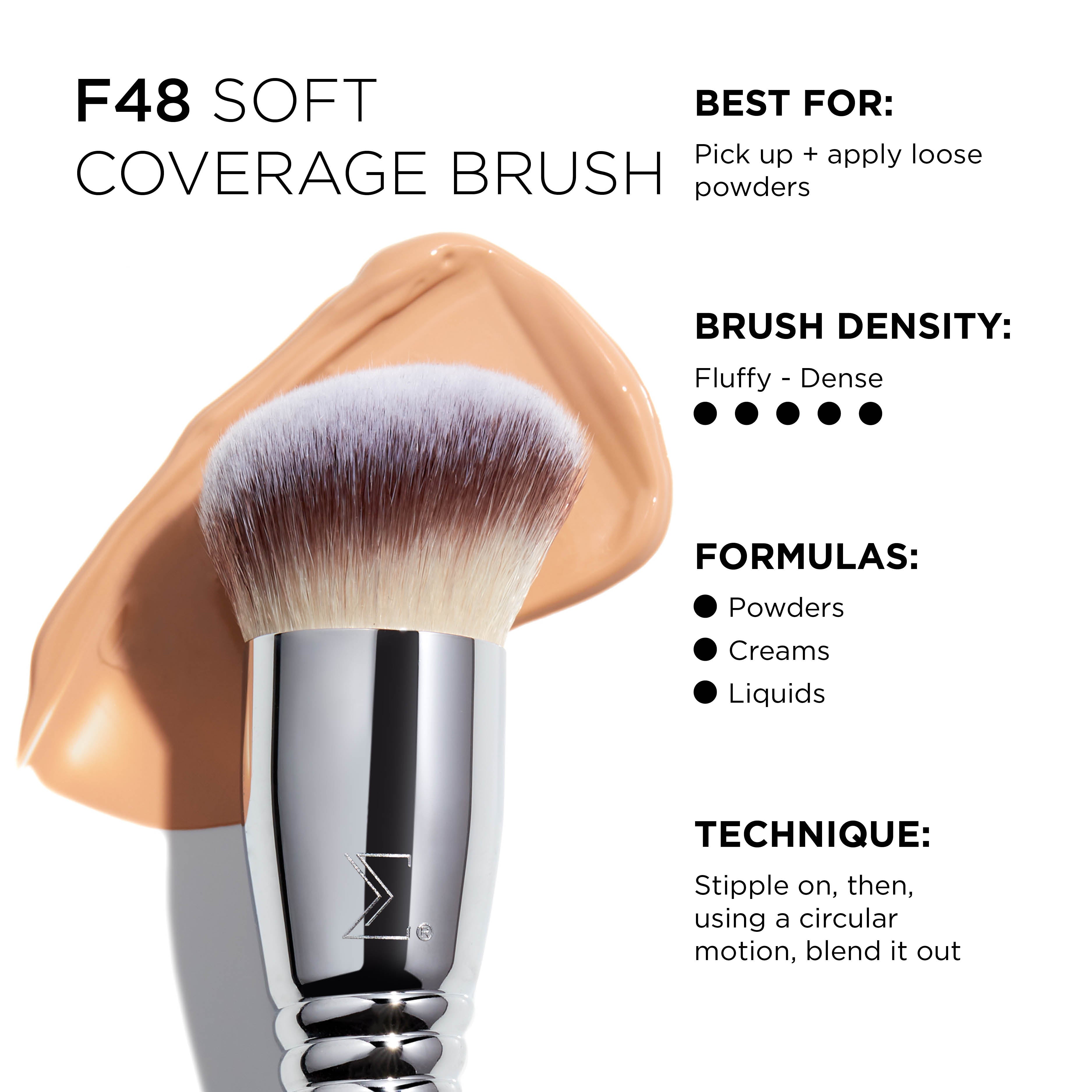 Sigma Face Brushes F48 Soft Coverage Brush pinceau fond de teint
