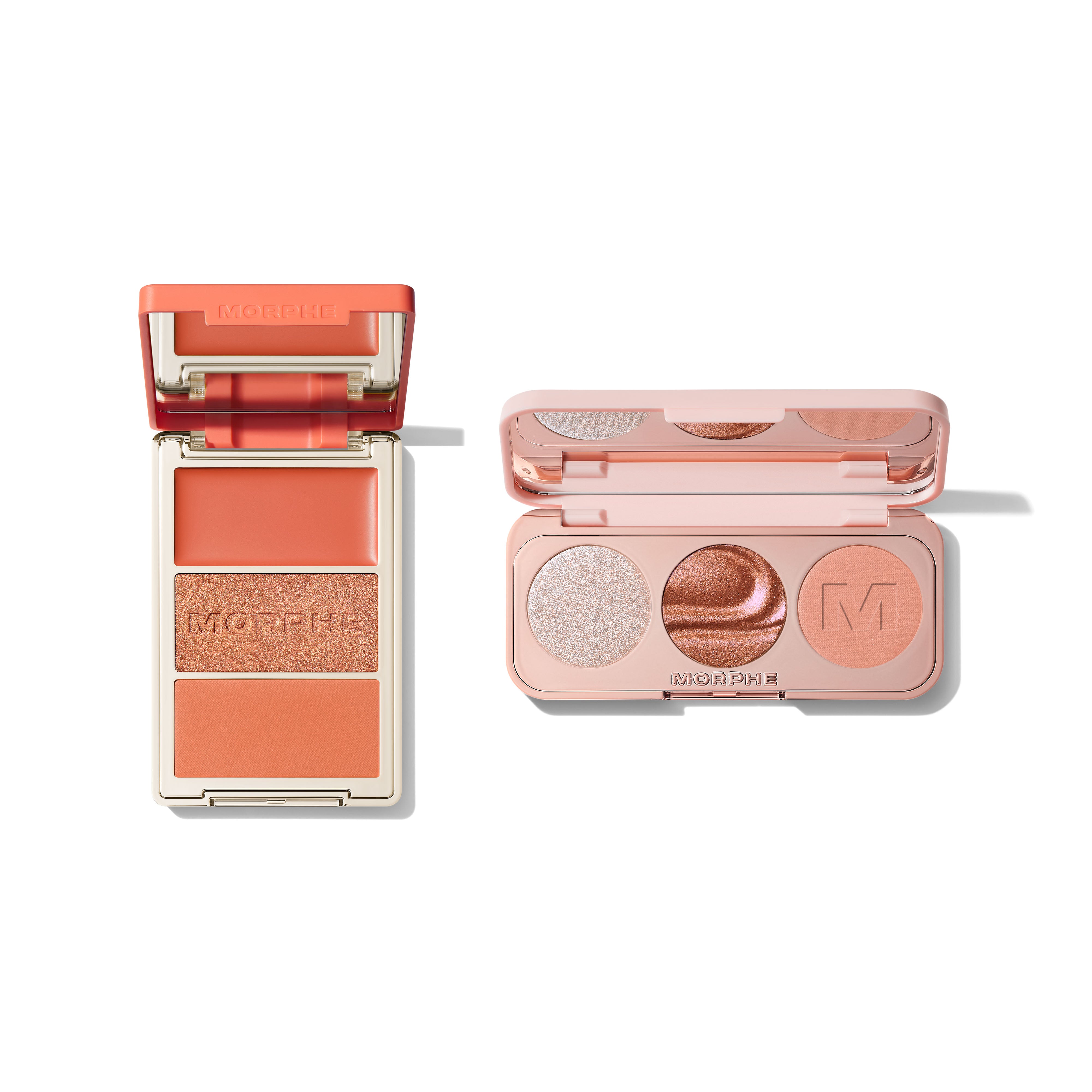 Morphe Bundles Summer Loving ChromaPlus Eyeshadow Trio & Cheek Thrills Face Trio coffret