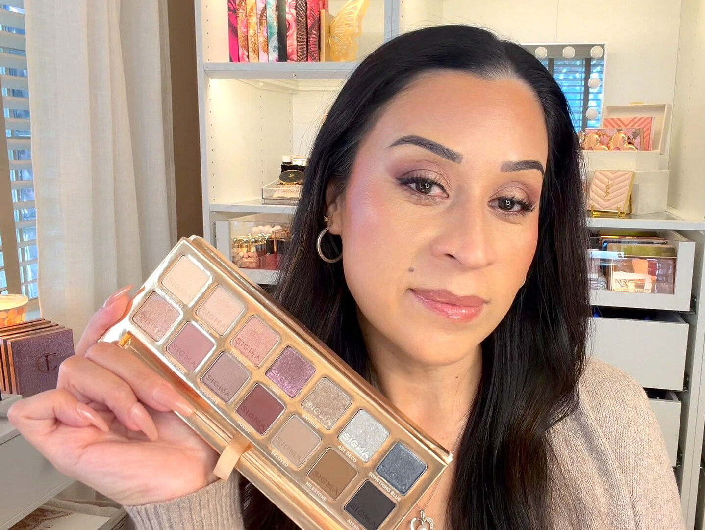 Sigma Eye Makeup Vintage Radiance Eyeshadow Palette palette fards à paupières 14 teintes