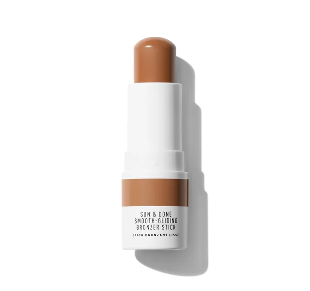 Morphe Cheek Sun & Done Smooth-Gliding Bronzer Stick stick bronzant Amber Shores, vitamine E
