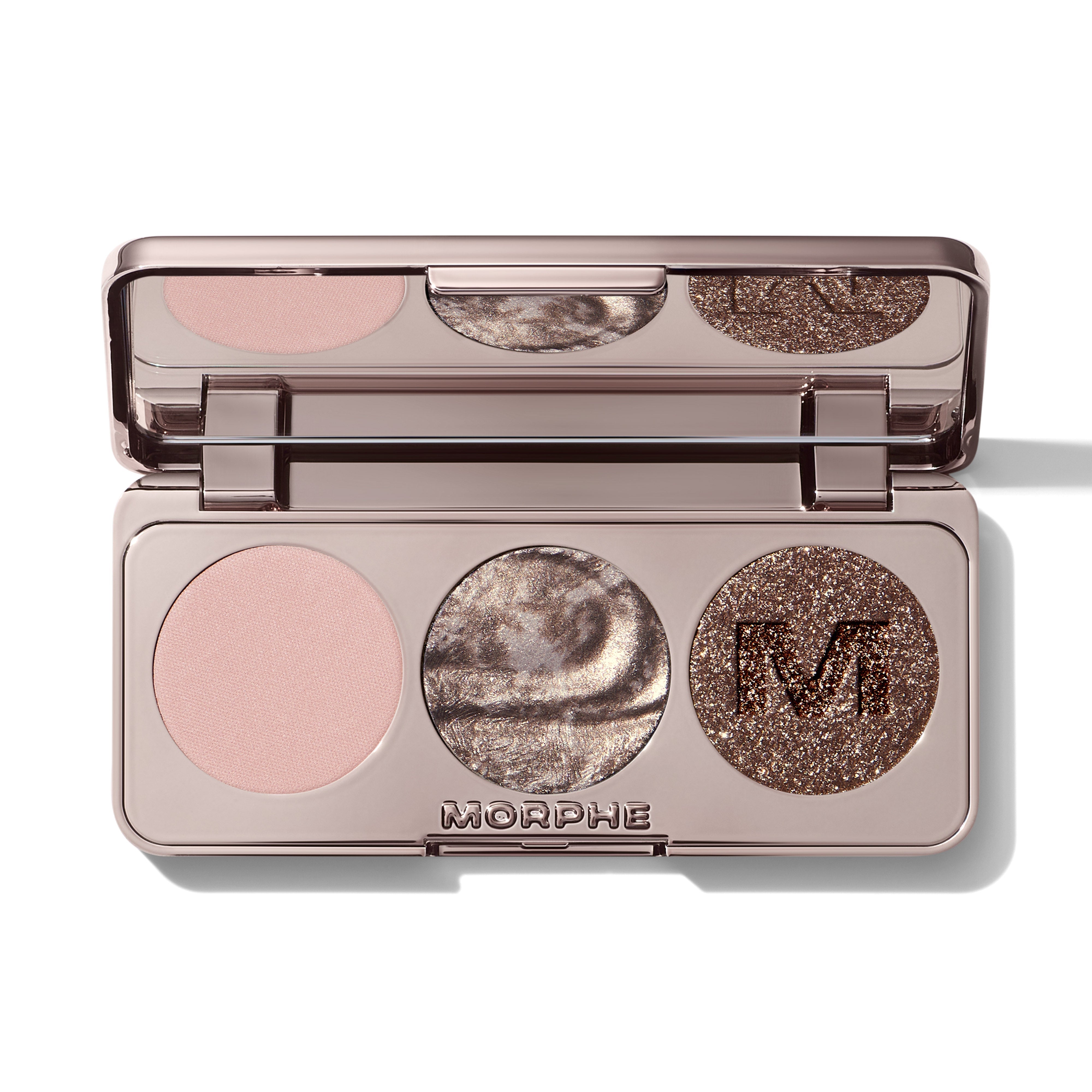 Morphe Bundles Dazzling Metallics Silver coffret maquillage