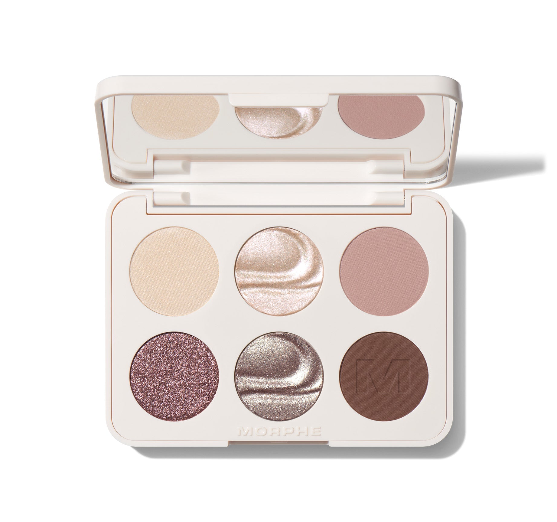 Morphe ChromaPlus 6-Pan Eyeshadow Palette palette yeux Underslated six fards mats