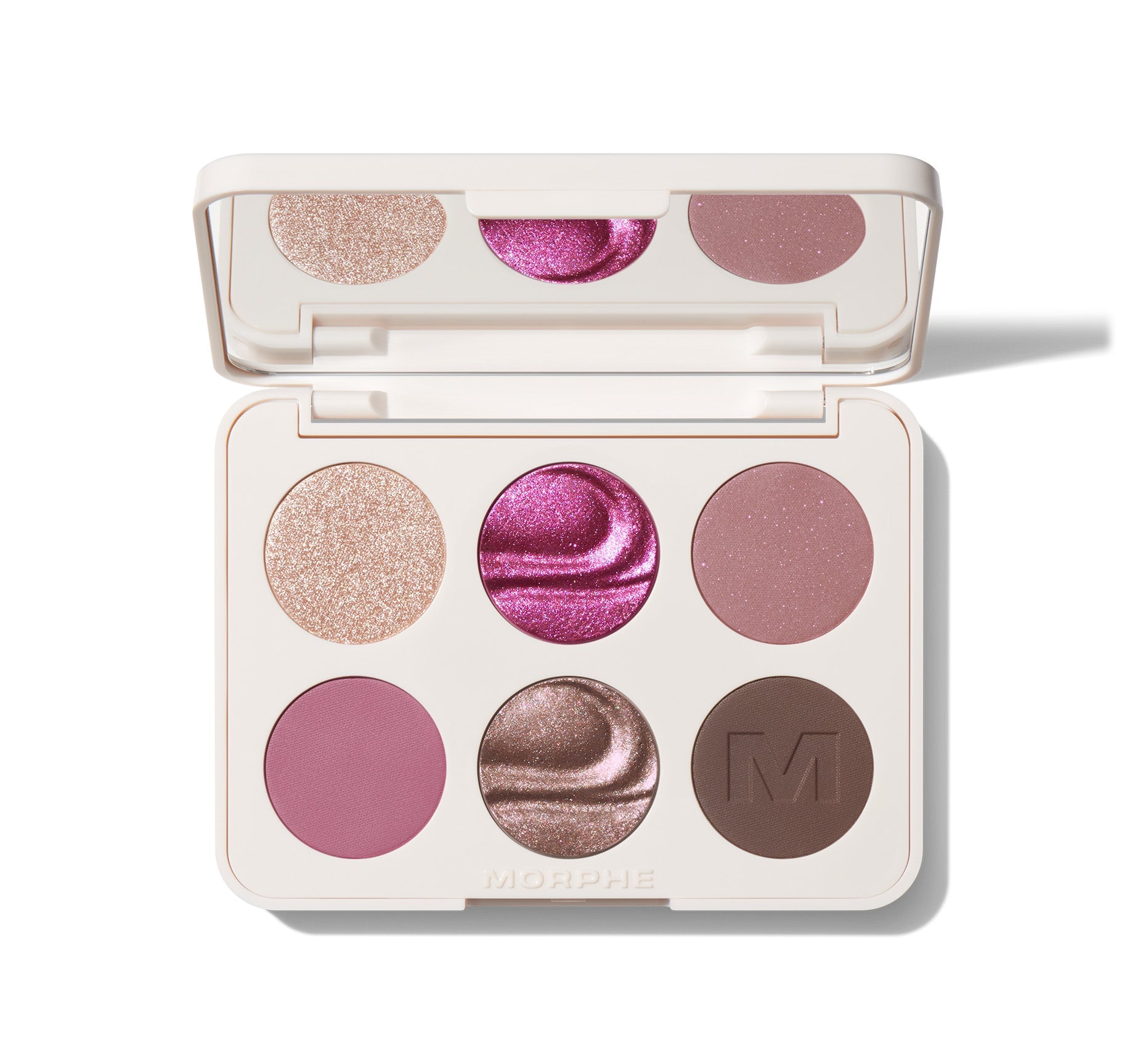 Morphe ChromaPlus 6-Pan Eyeshadow Palette palette yeux Underslated six fards mats