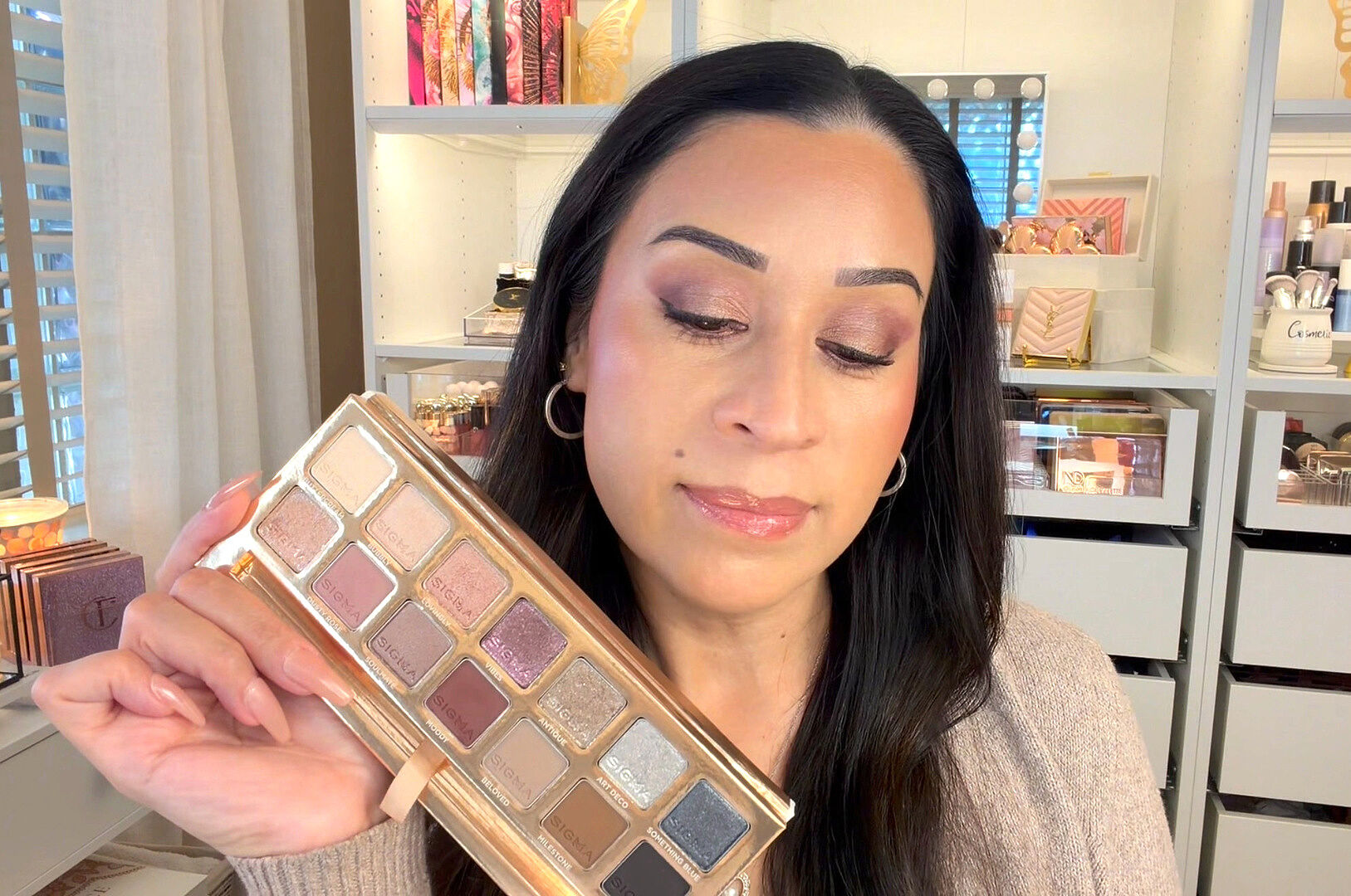 Sigma Eye Makeup Vintage Radiance Eyeshadow Palette palette fards à paupières 14 teintes