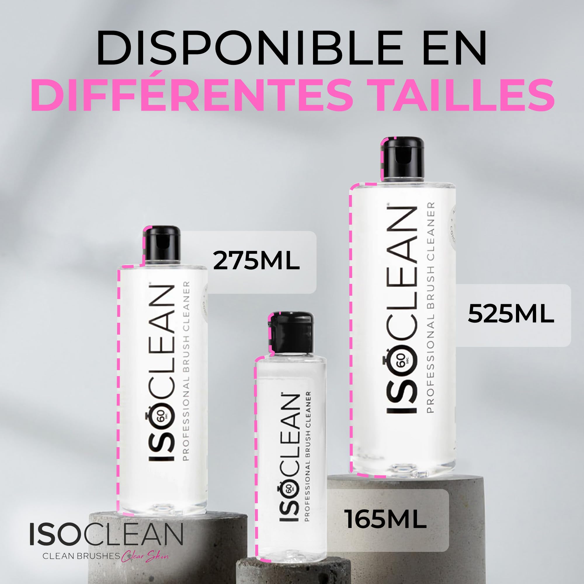 TYVEK ISOCLEAN Makeup Brush Cleaners nettoyant pinceaux 165 ml