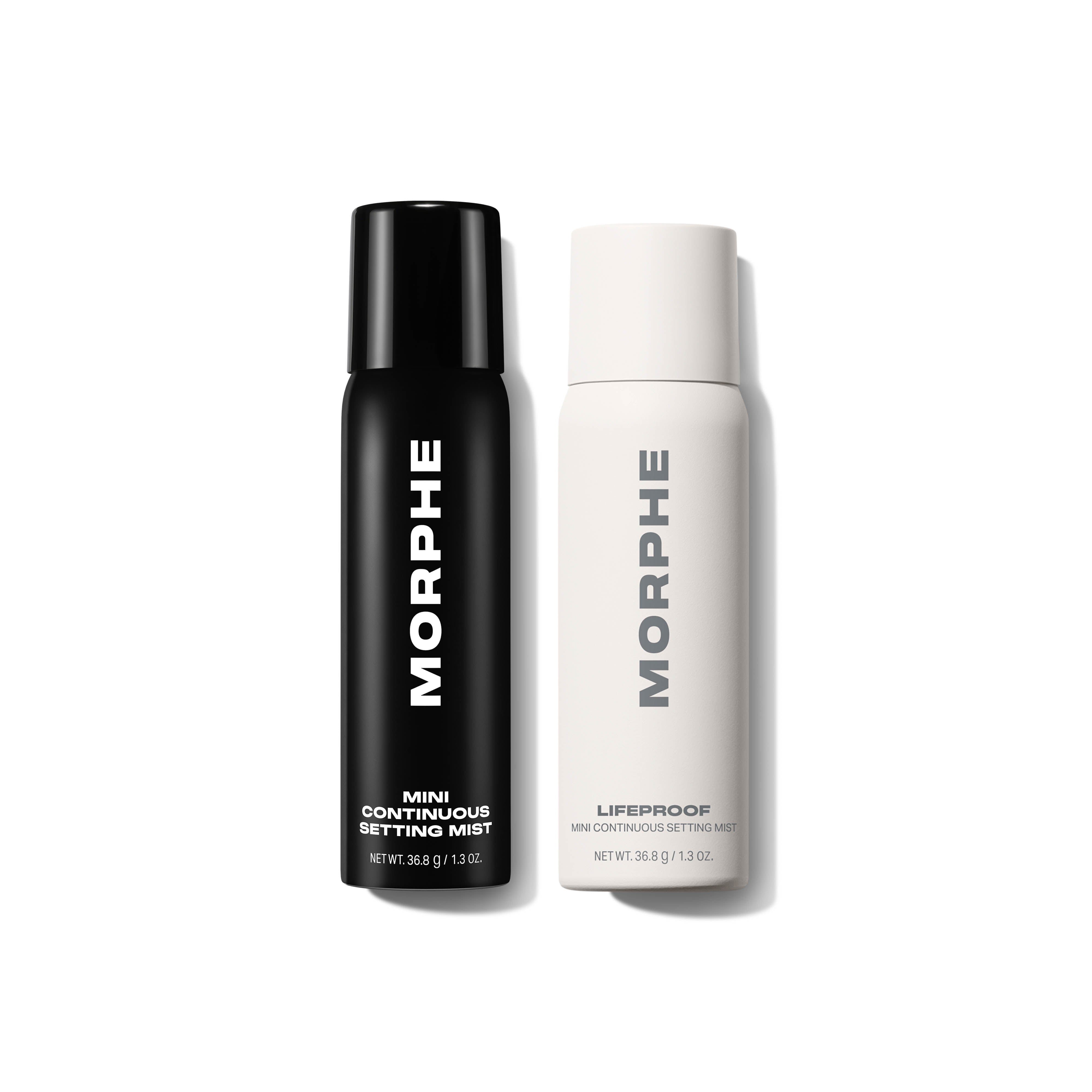 Morphe Prep & Set Set For Life Mini Continuous Setting Mist Duo brumes fixatrices format mini
