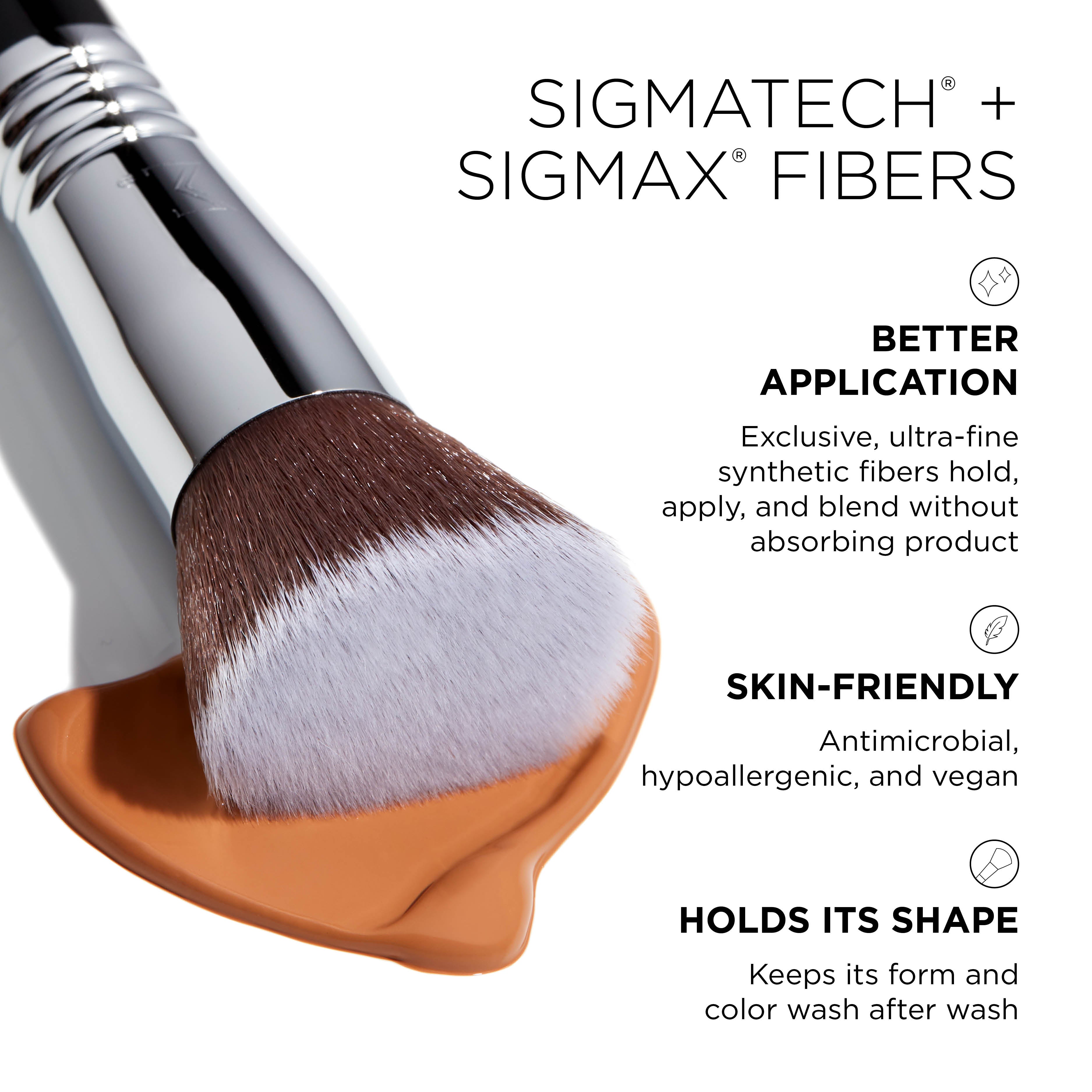 Sigma Face Brushes F80 Flat Kabuki™ Brush à fond de teint