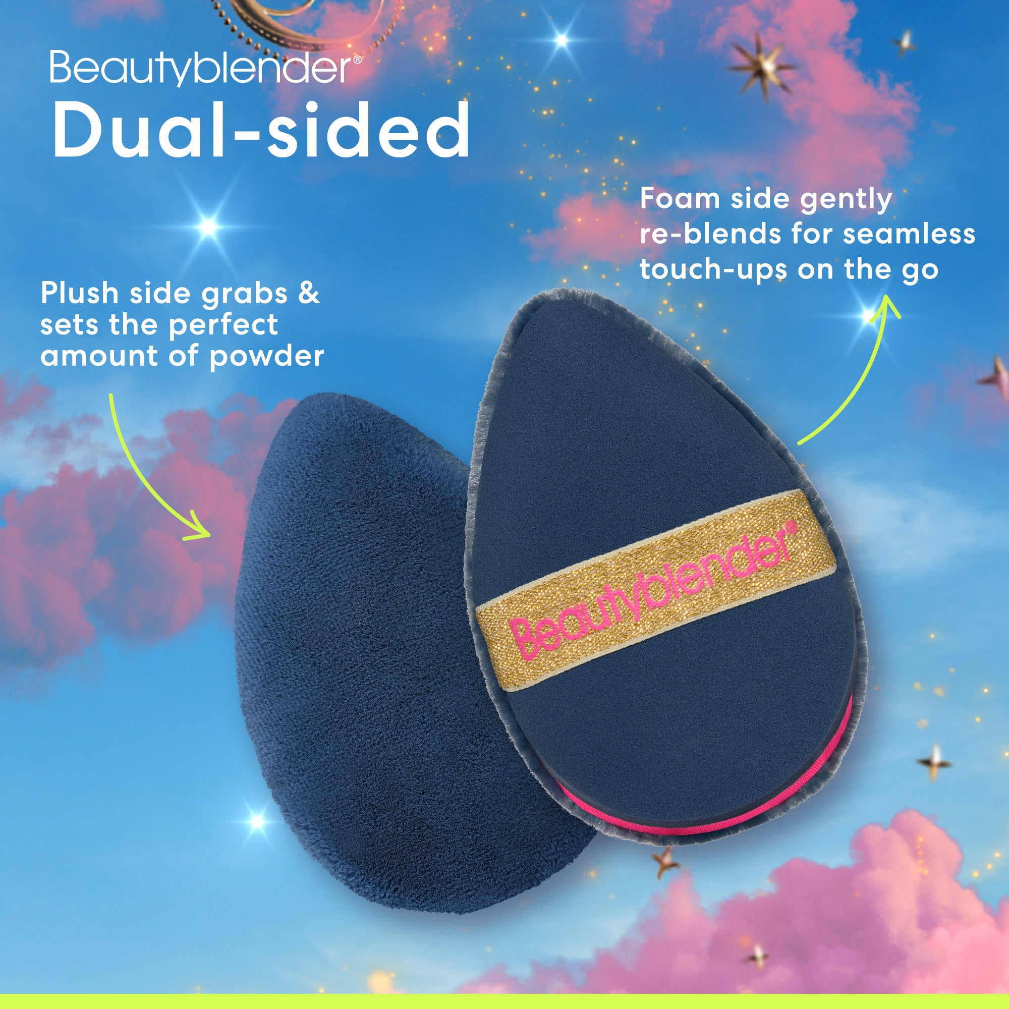 Beautyblender Bounce Stardust Blend & Bake set éponge et houppette