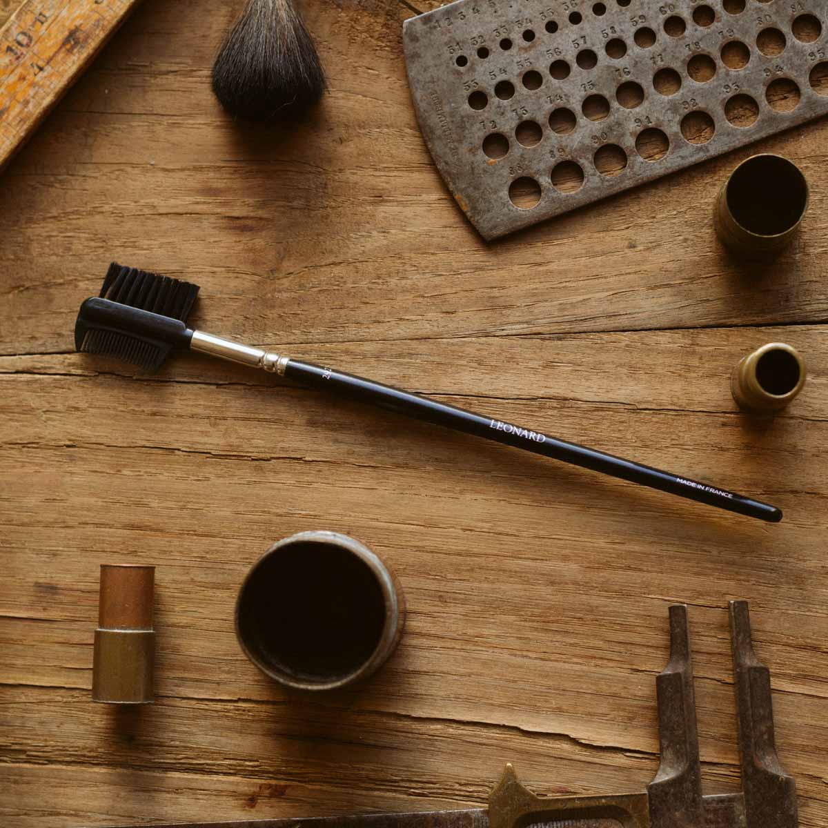Léonard 1779 Pinceaux Cils et sourcils brosse peigne n°292