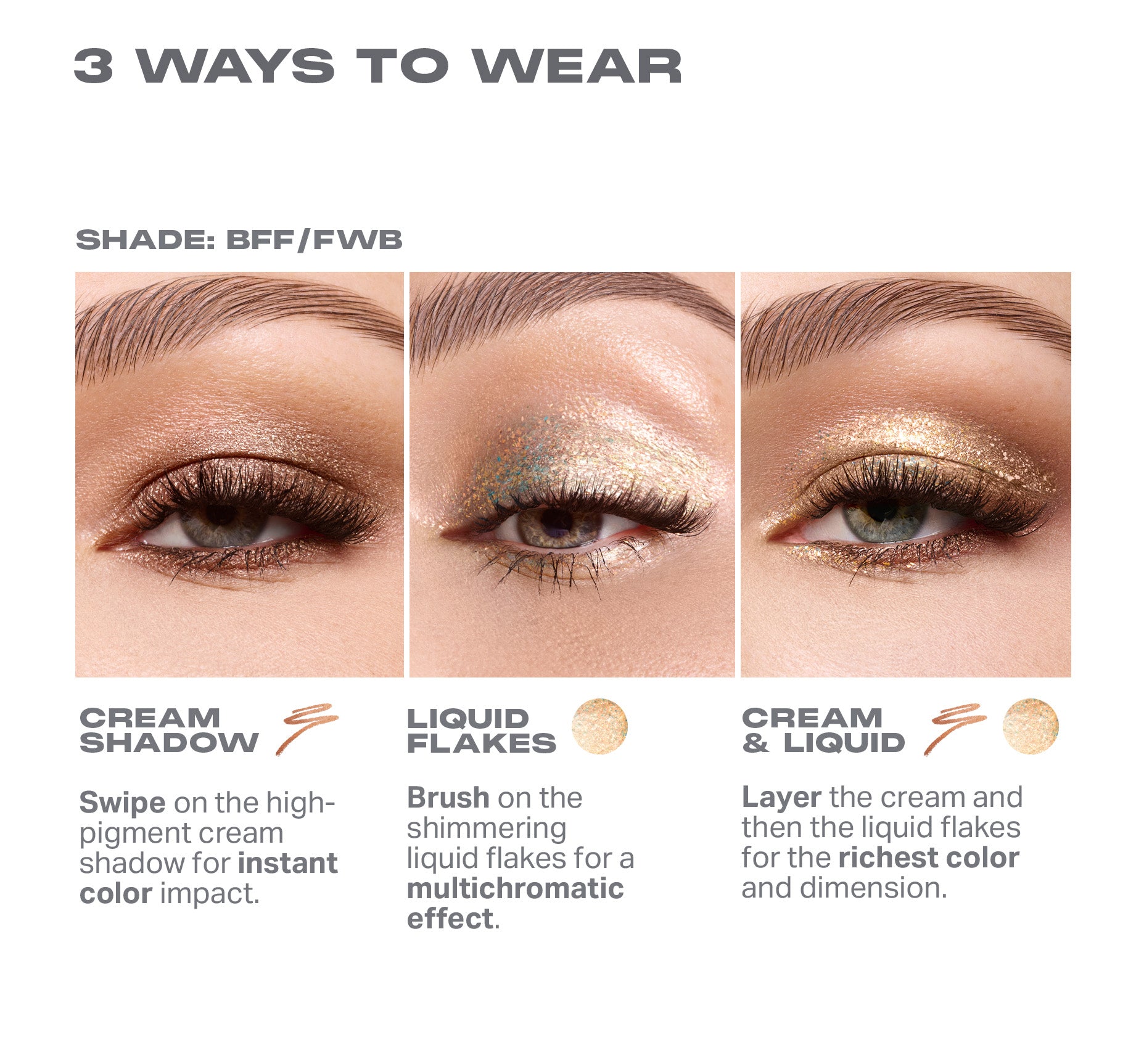 Morphe Mixed Signals Dual-Ended Cream & Liquid Shadow Stick fard à paupières Partner/Player