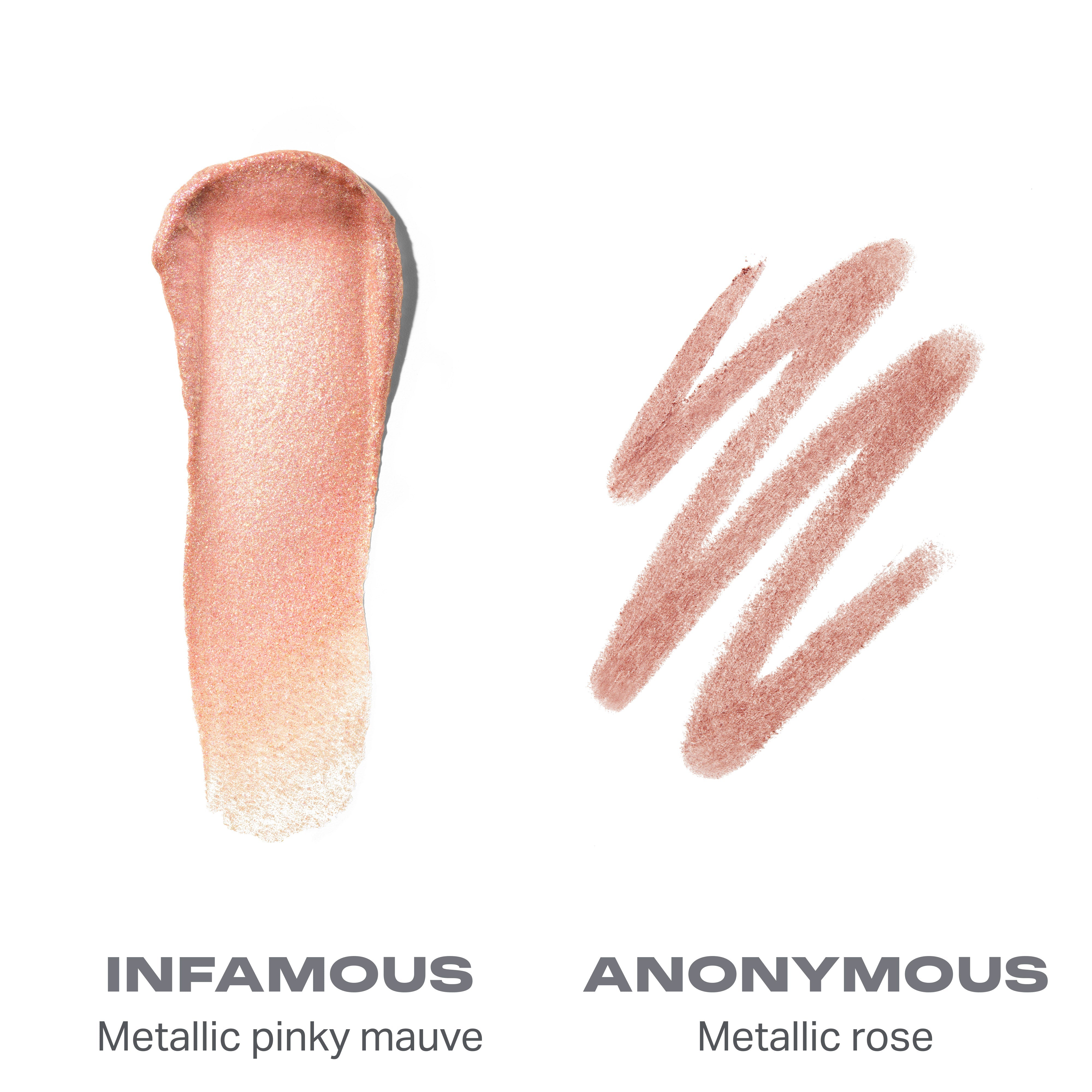 Morphe Dazzling Metallics Mixed Signals fard à paupières Stealthy/Wealthy