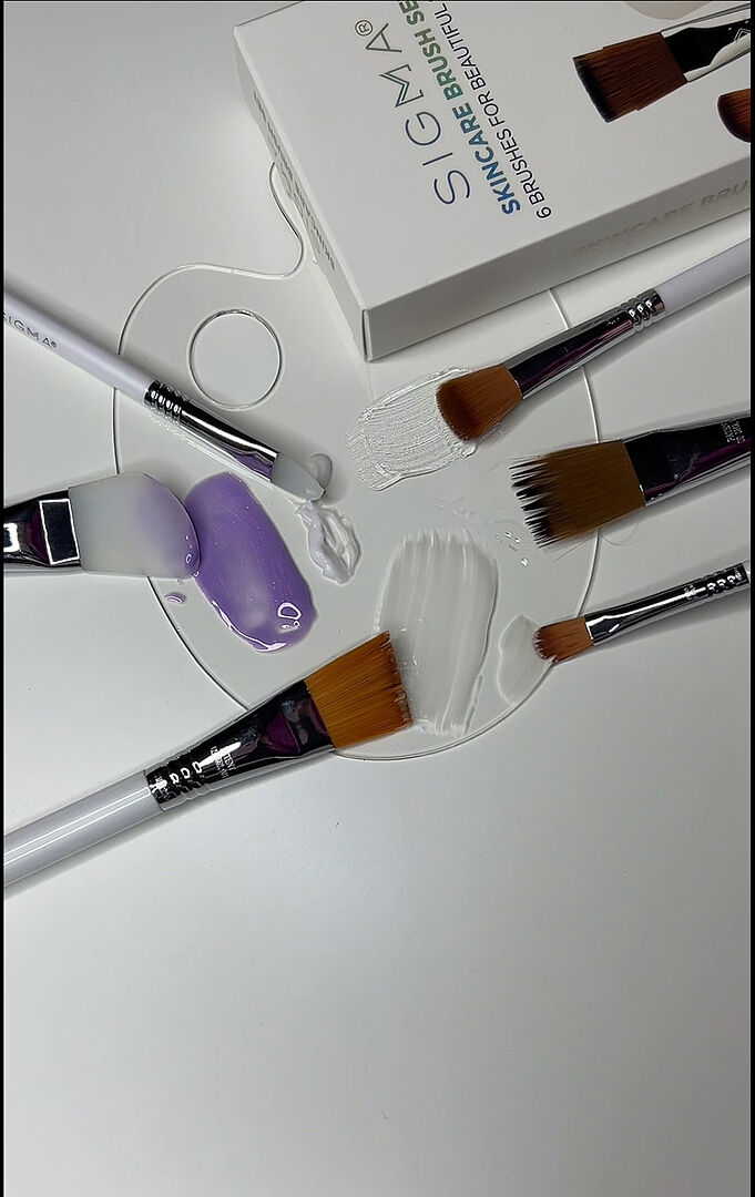 Sigma Skincare Brushes Skincare Brush Set set de pinceaux soin visage 6 pièces