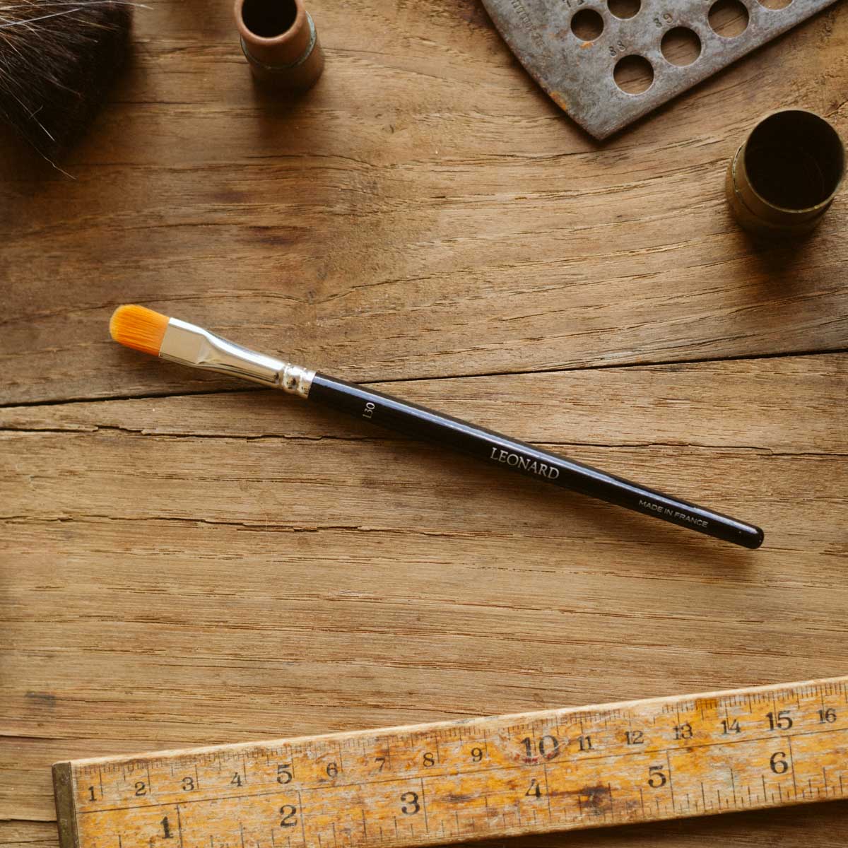 Léonard 1779 Pinceaux Correcteur n°130 pinceau anti-cernes plat