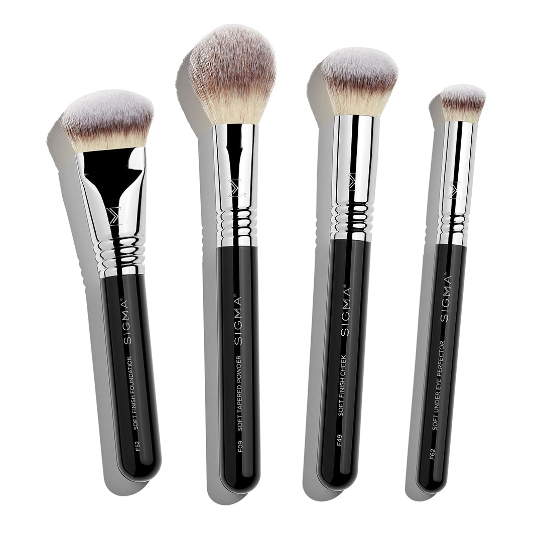 Sigma Brush Sets Soft Complexion Essentials Brush Set pinceaux teint synthétiques