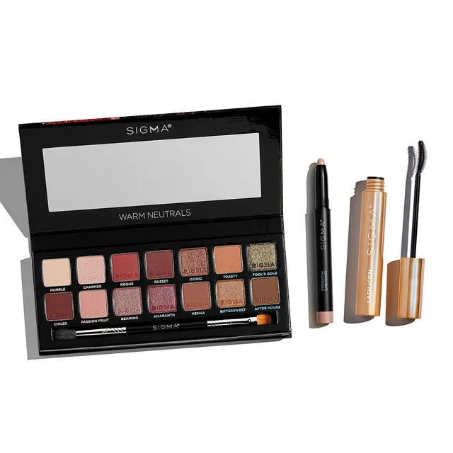 Sigma Brush Sets Harvest Hues Eye Trio coffret yeux Persuade