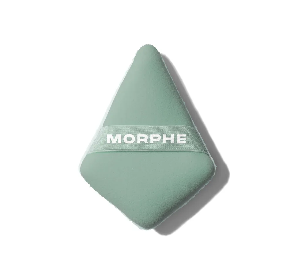 Morphe Sponges & Applicators To the Point Dual-Sided Powder Puff houppette double face