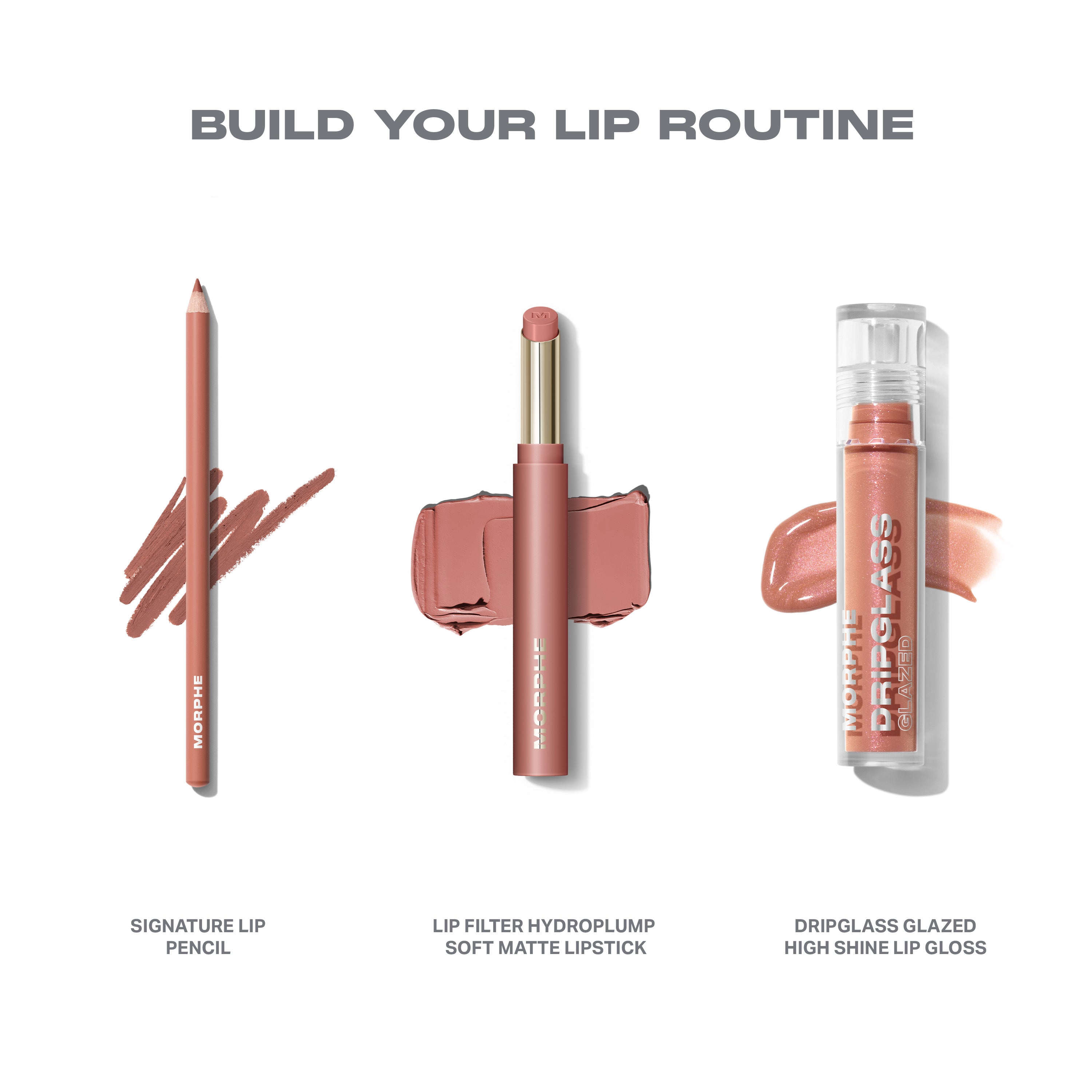 Morphe Bundles Lip Filter & Signature Lip Pencil Ultimate Bundle kit lèvres 28 pièces