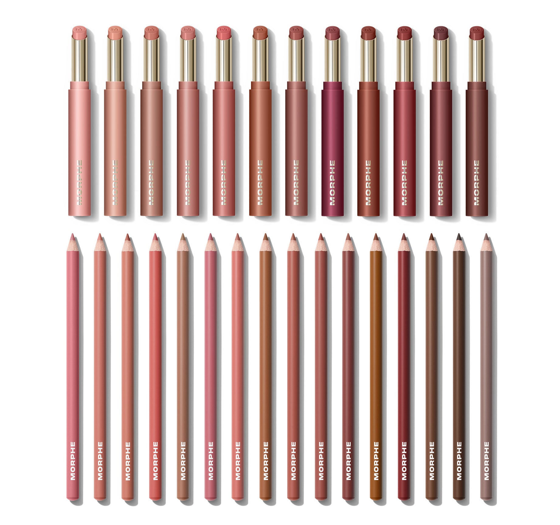 Morphe Bundles Lip Filter & Signature Lip Pencil Ultimate Bundle kit lèvres 28 pièces