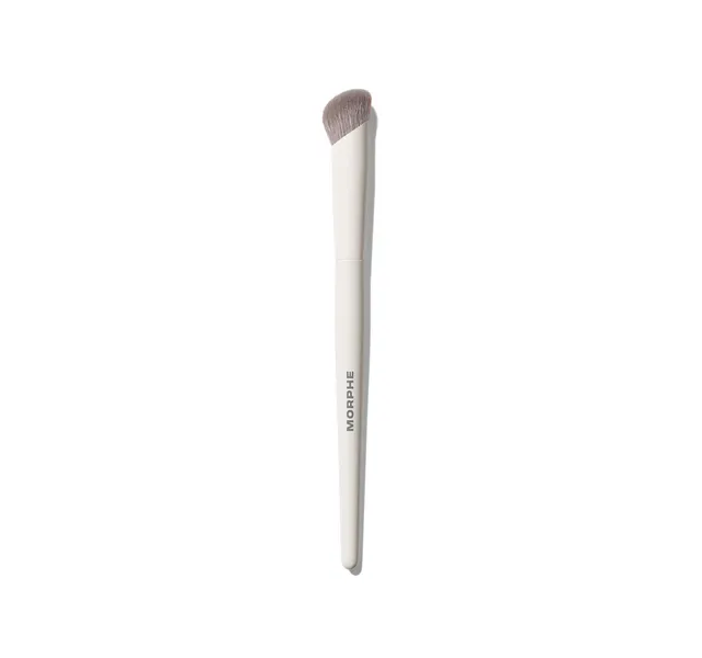Morphe Face Brushes M132 Angled Concealer Brush pinceau anticernes biseauté précision