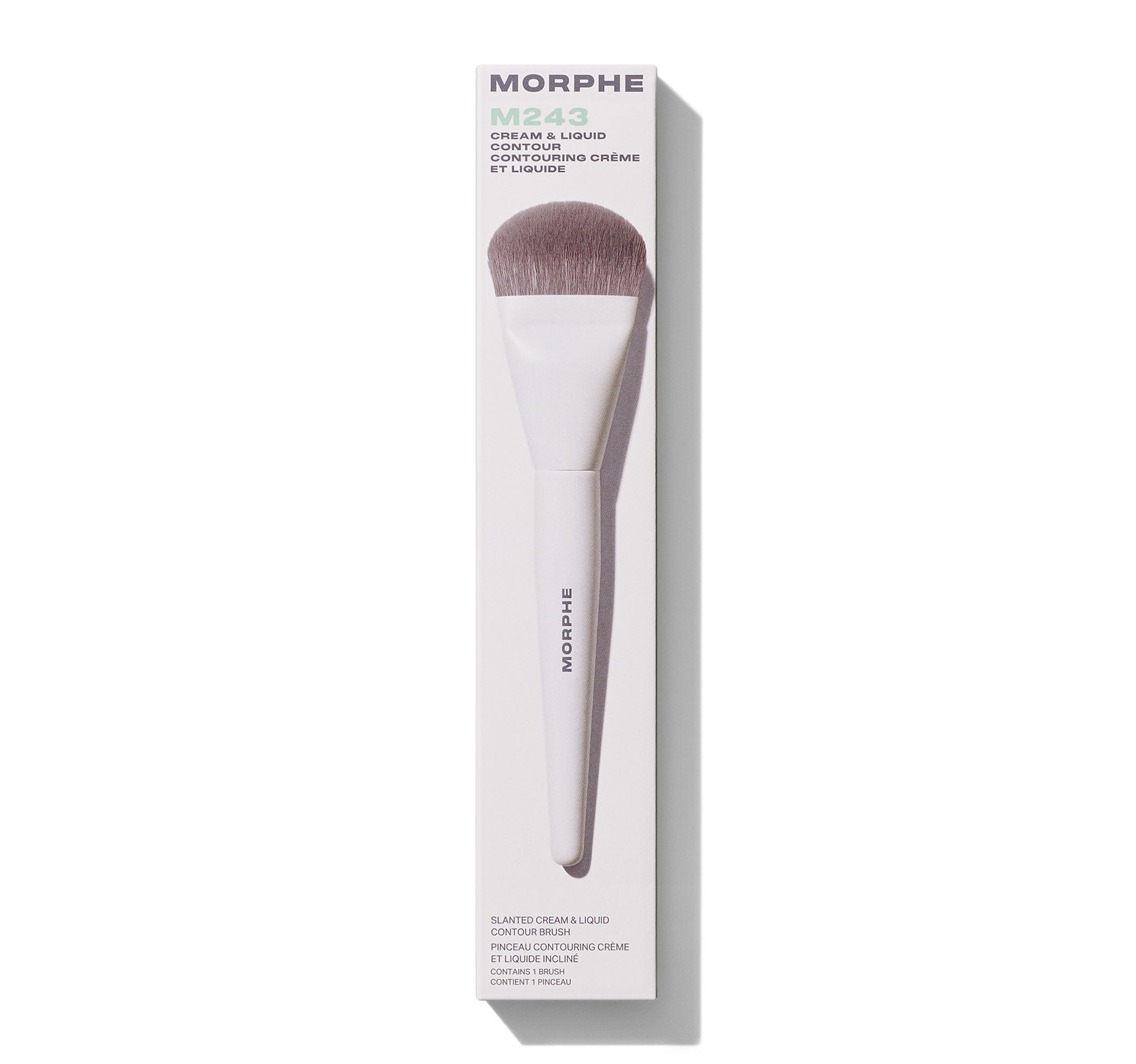 Morphe Face Brushes M243 Slanted Cream & Liquid Contour Brush pinceau contour biseauté