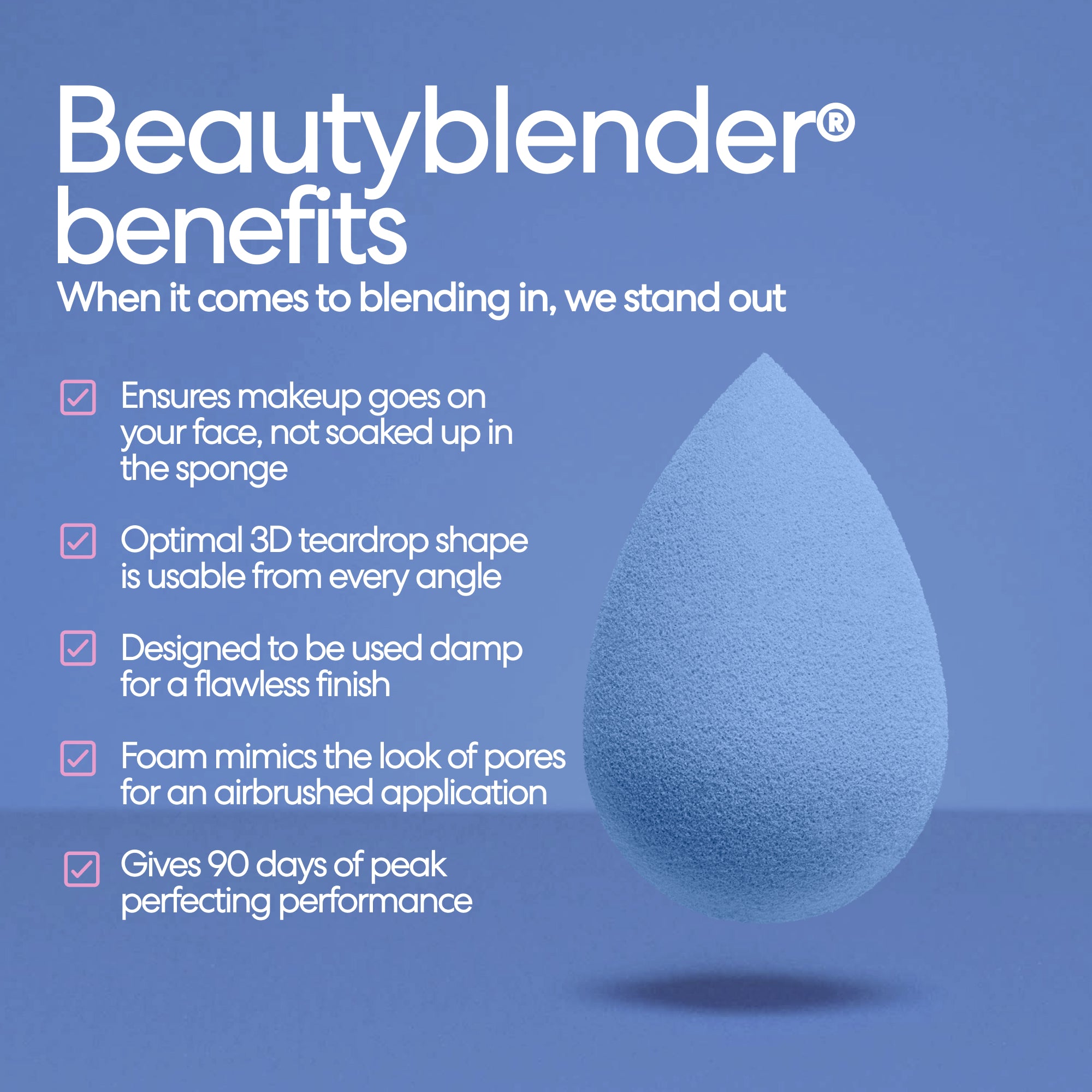 Beautyblender Original Denim éponge maquillage édition limitée