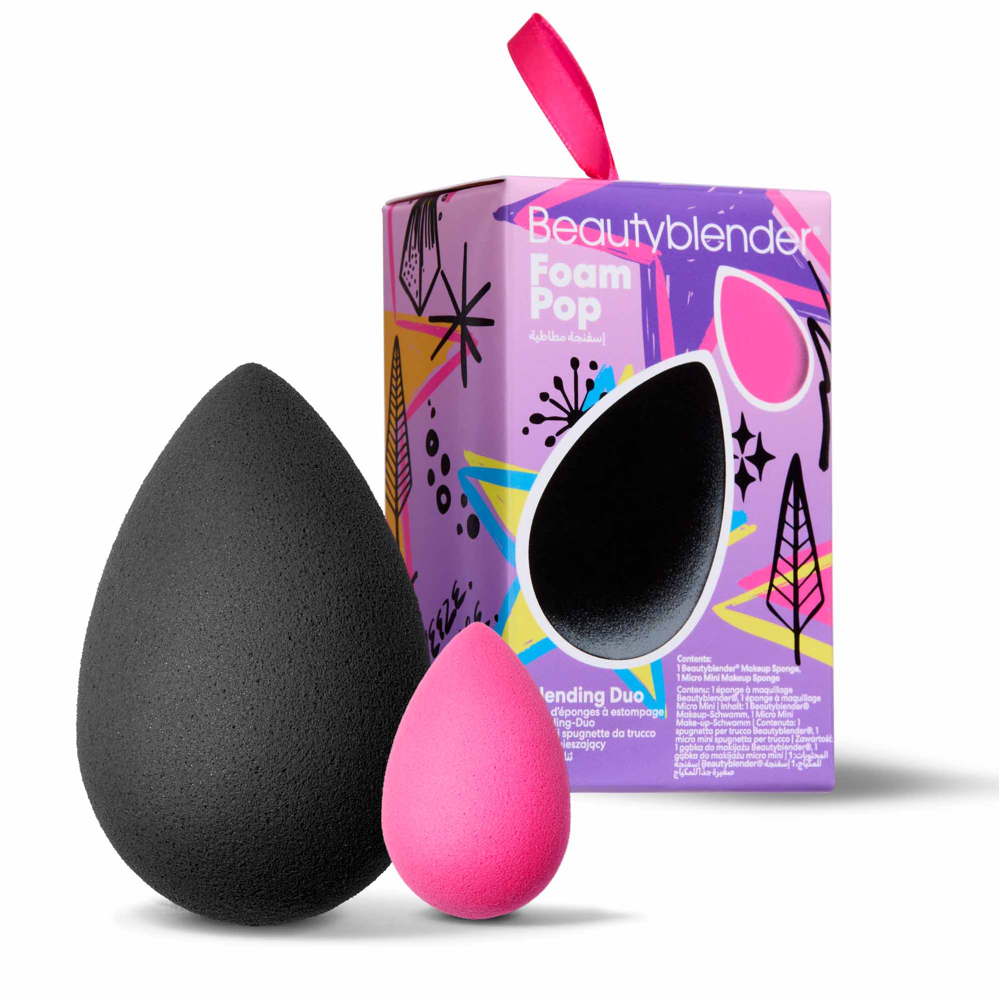 Beautyblender Original Foam Pop éponge de maquillage duo 2 pièces précision
