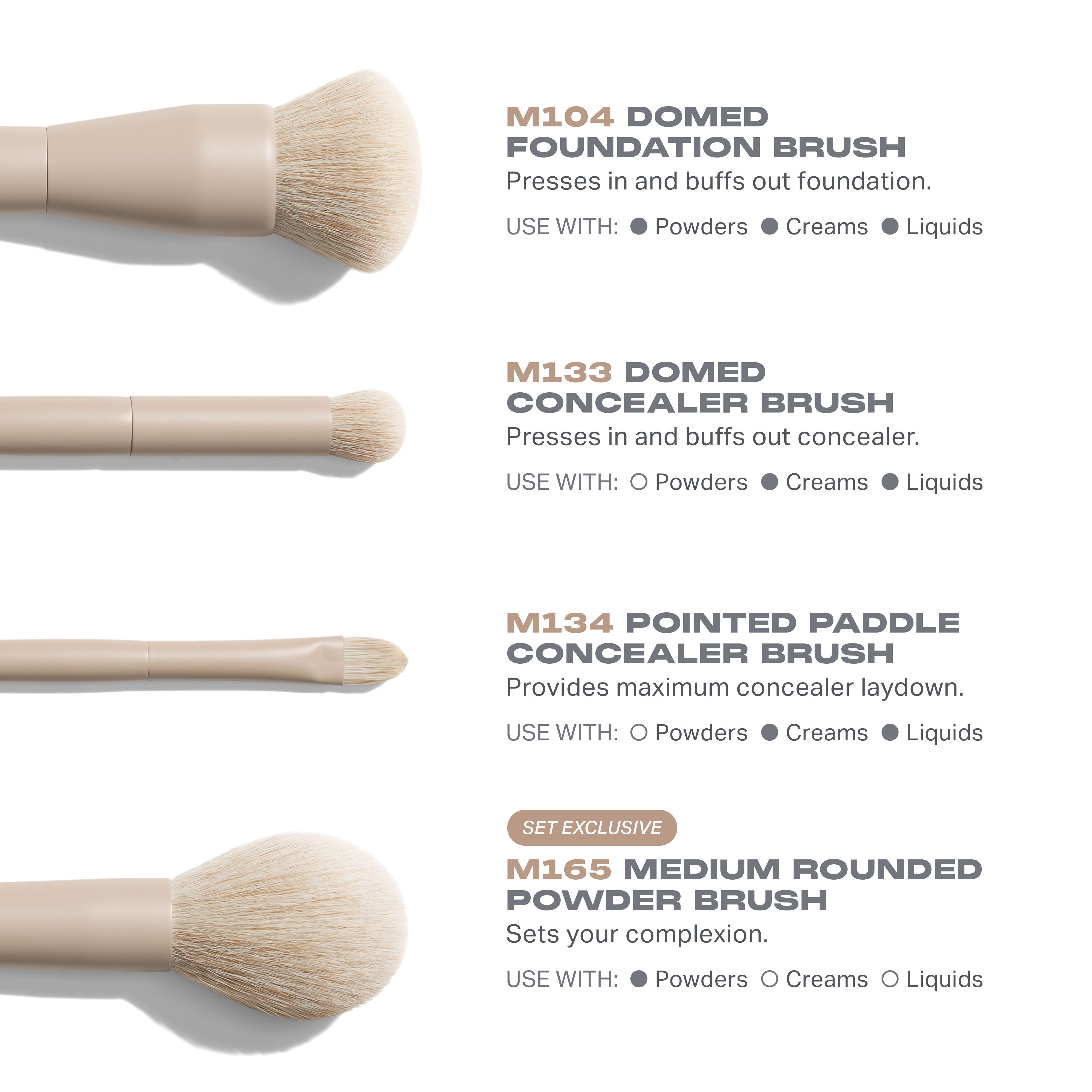 Morphe Brush Sets Custom Blends 12-Piece Face & Eye Brush Set set de 12 pinceaux visage et yeux, poils vegan