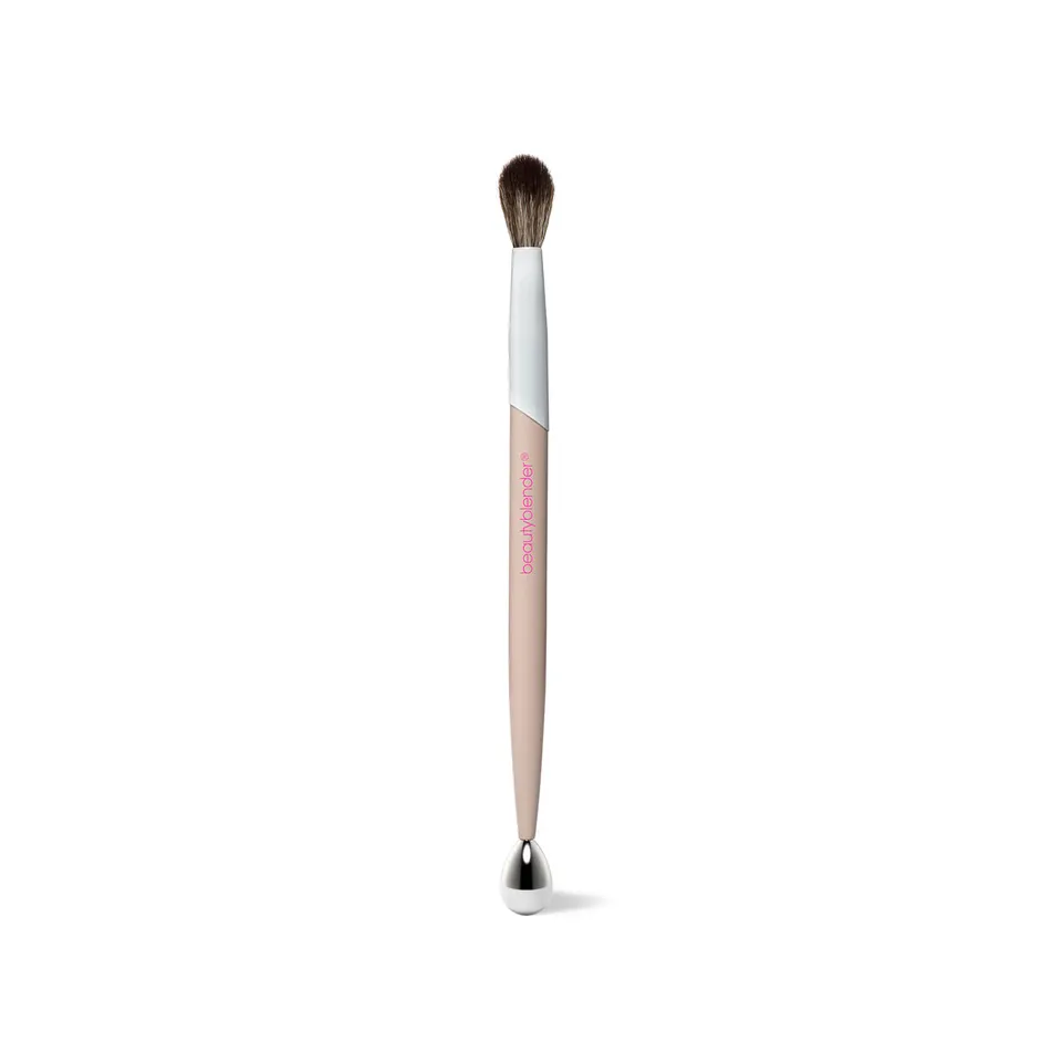 Beautyblender Liner Designer High Roller Crease Brush & Cooling Roller pinceau yeux