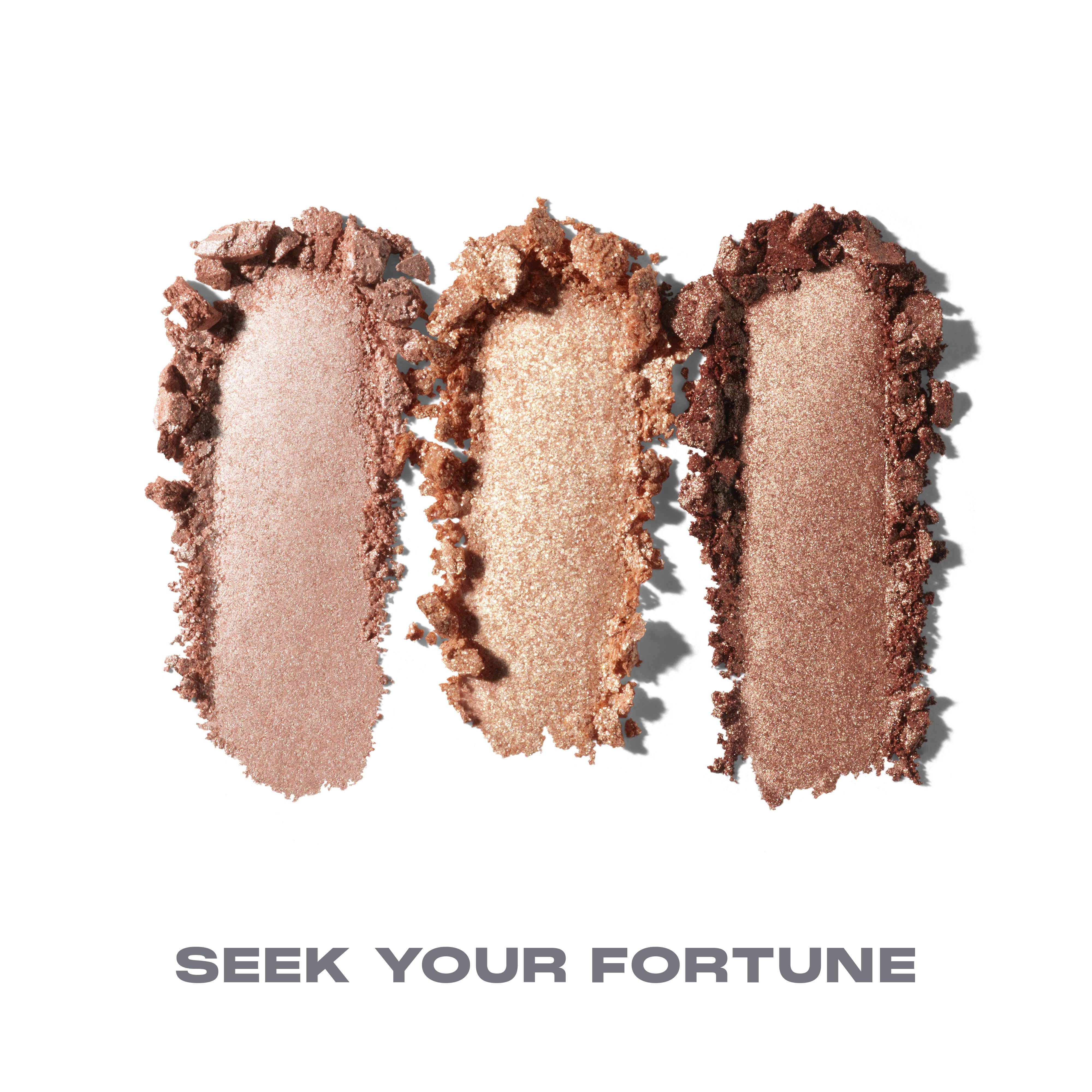 Morphe Eyeshadow & Palettes Holiday Collection ChromaPlus Eyeshadow Trio fards Seek Your Fortune, Vision of Splendor