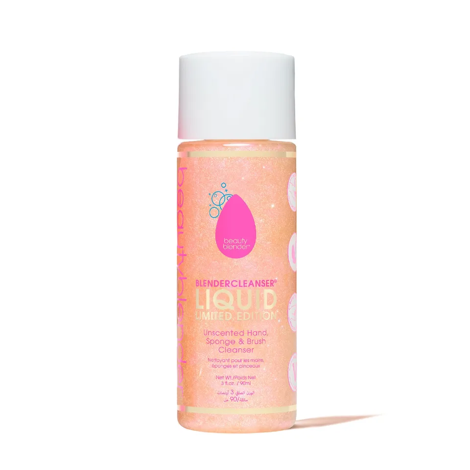Beautyblender Blendercleanser Blendercleanser® Liquid Iridescent Pink nettoyant éponge et pinceaux