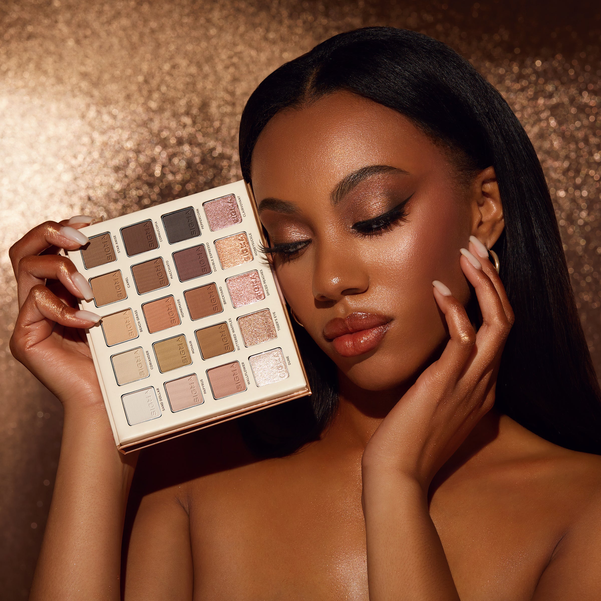 Sigma Eye Makeup Spectrum Eyeshadow Palette palette yeux 20 teintes neutres