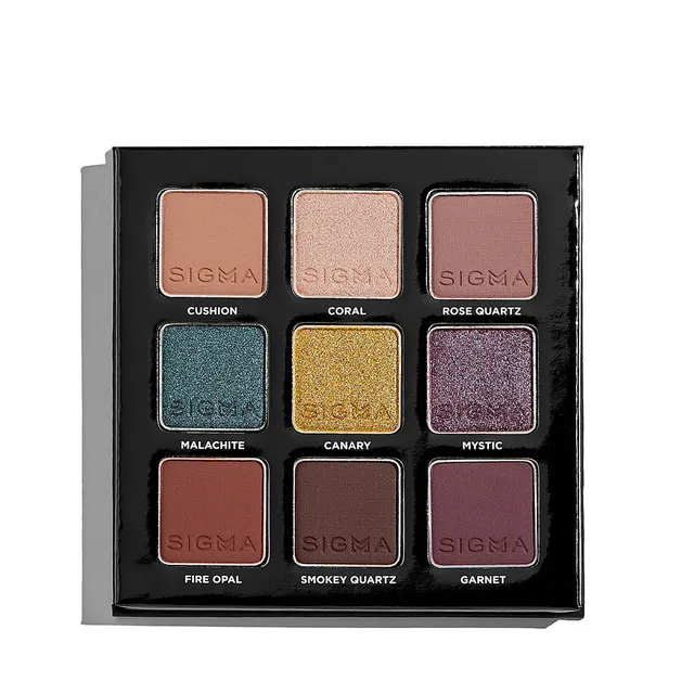 Sigma Eye Makeup Jewels Eyeshadow Palette palette yeux 9 fards