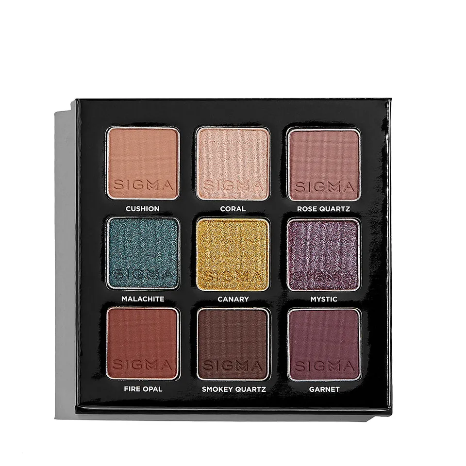 Sigma Eye Makeup Jewels Eyeshadow Palette palette yeux 9 fards