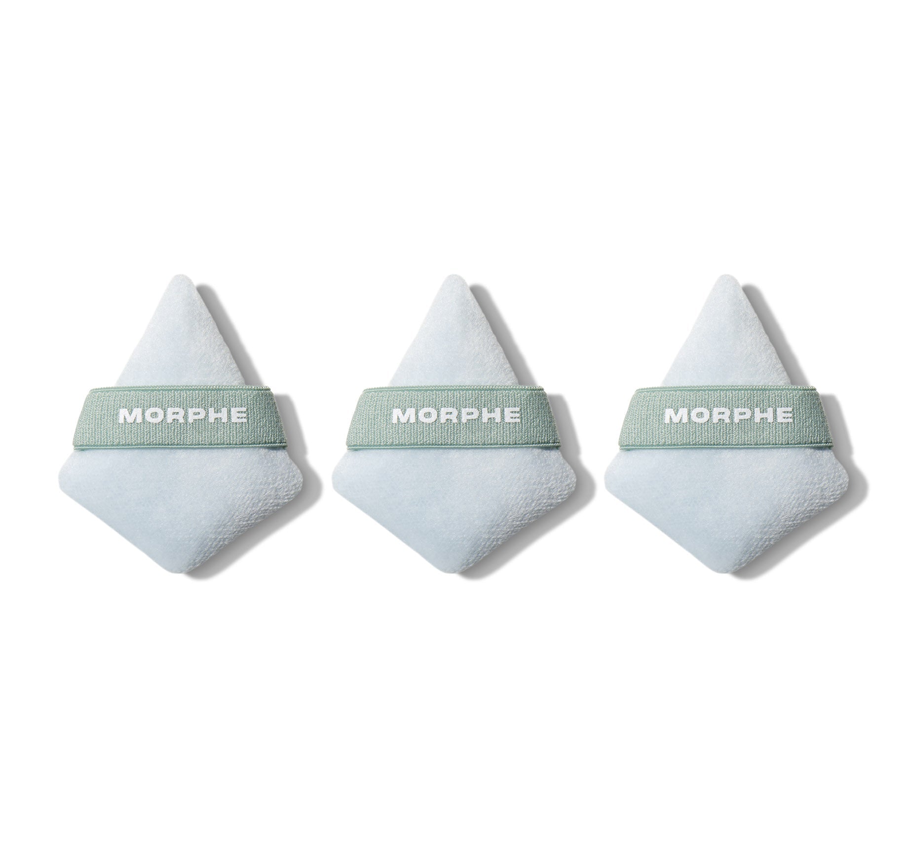 Morphe To The Point Mini Powder Puff Trio trio houppettes poudre mini précision