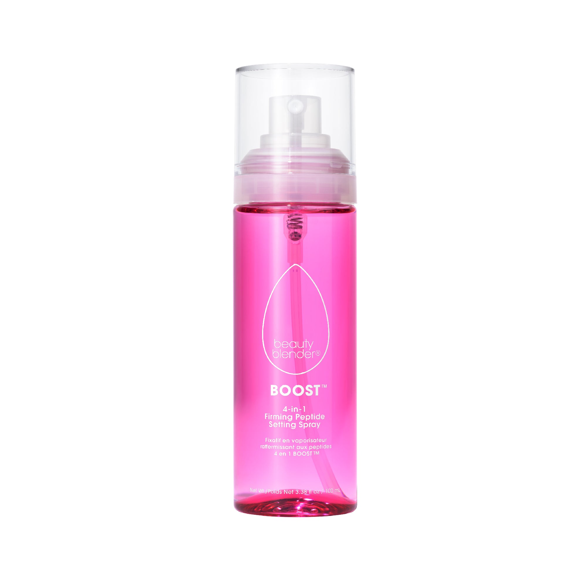 Beautyblender Boost Boost™ 4-in-1 Firming Peptide 18-Hour Setting Spray spray fixateur