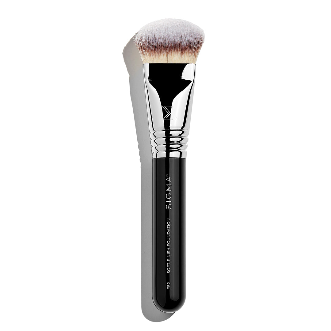 Sigma Face Brushes F52 Soft Finish Foundation Brush pinceau fond de teint fibres synthétiques