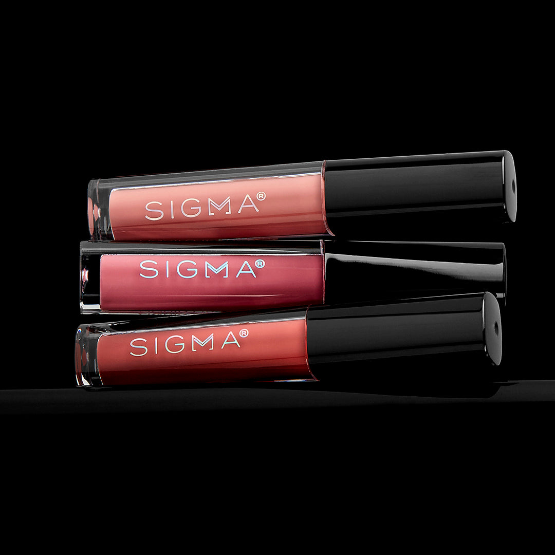 Sigma Lip Makeup Kismatte™ Lip Trio rouge à lèvres 3 mini teintes fini satiné mat