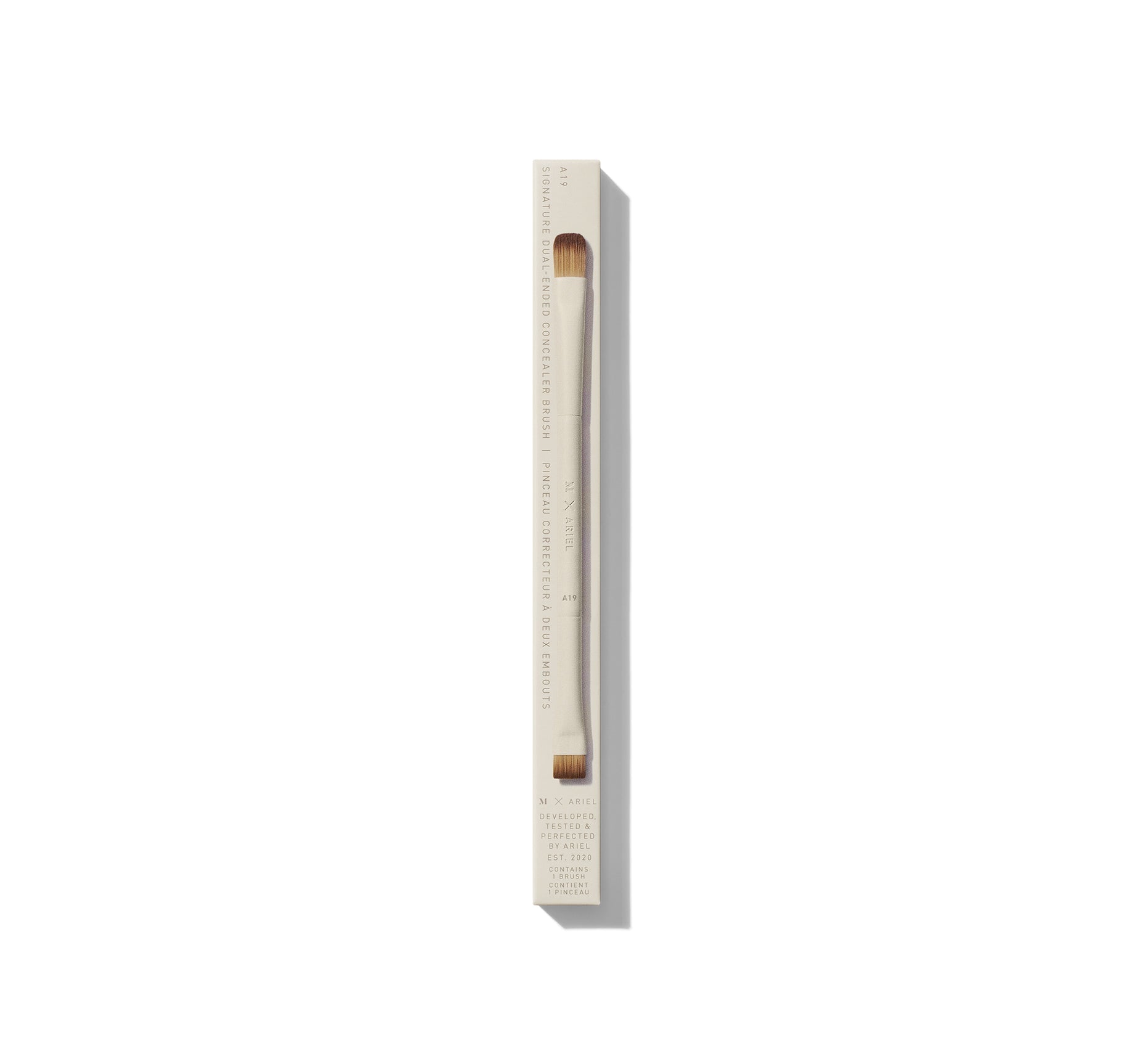 Morphe Face Brushes X Ariel A19 pinceau anti-cernes double embout