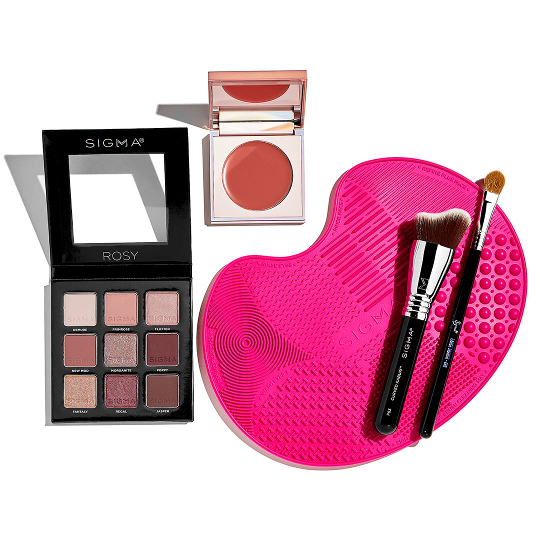 Sigma Makeup Sets Rosy Glow Makeup Set coffret maquillage 5 pièces blush rose