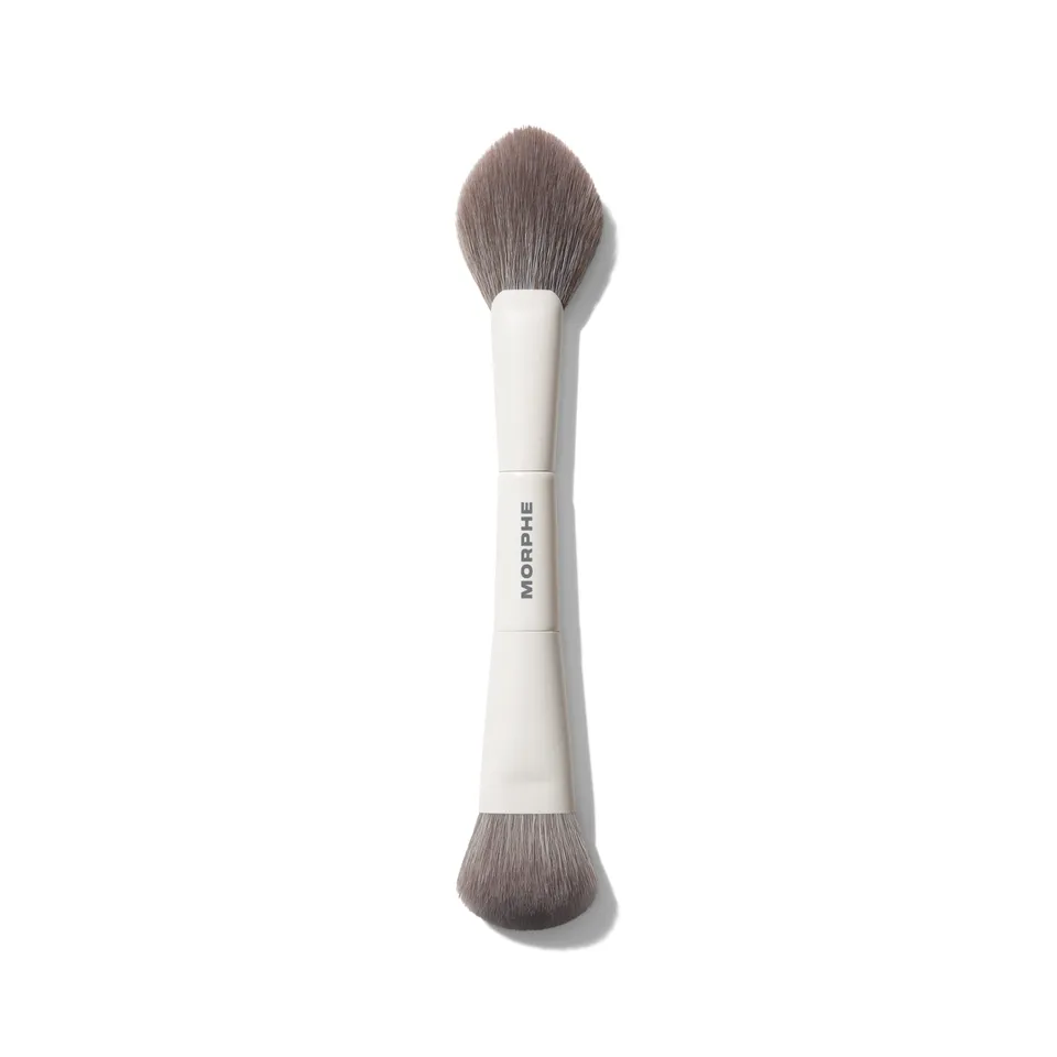 Morphe Face Brushes M200 Dual-Ended Cream & Powder Blush Brush pinceau blush double embout