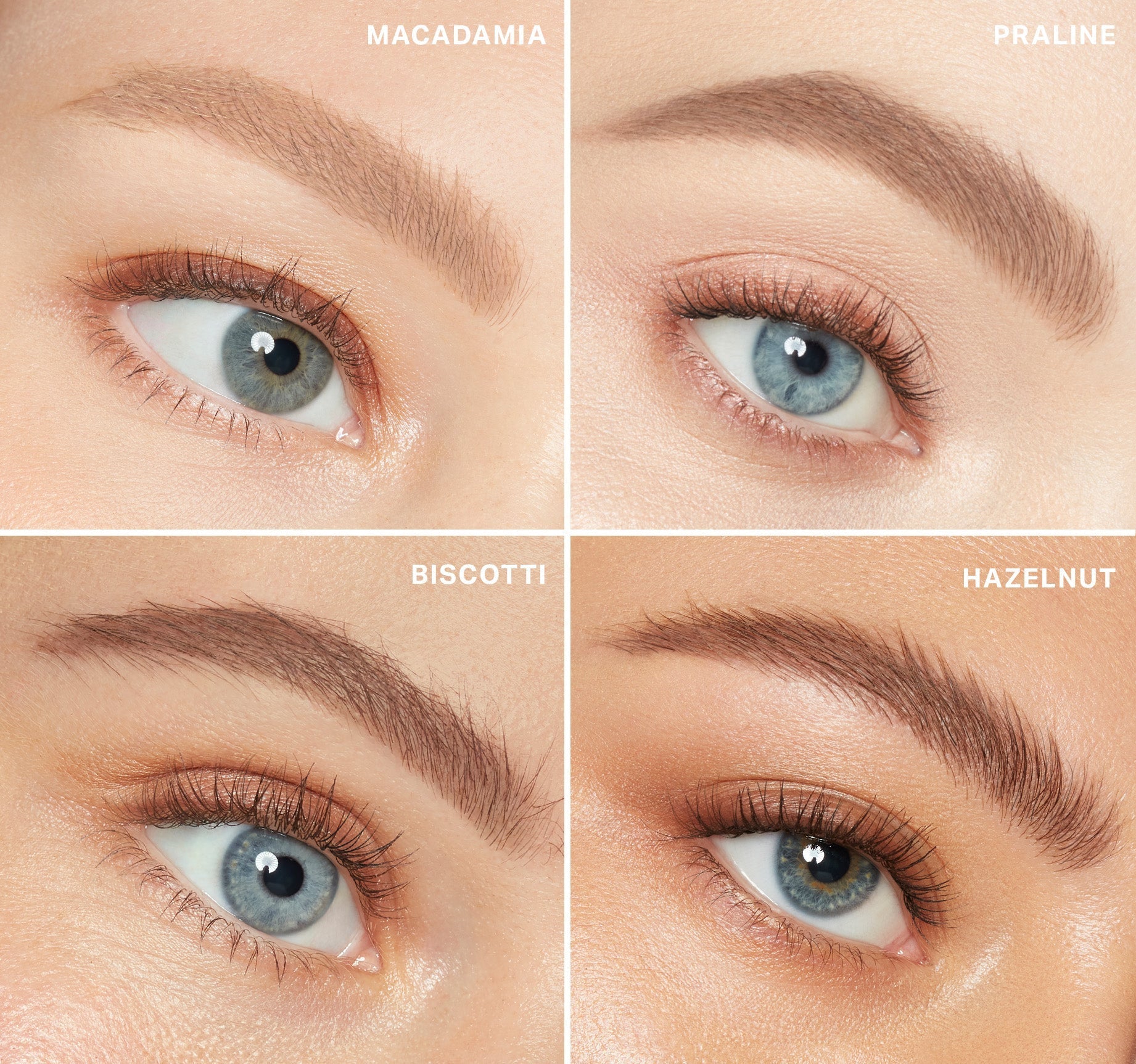 Morphe Brows Brow Tease Fiber-Infused Volumizing Mousse mousse sourcils Macadamia