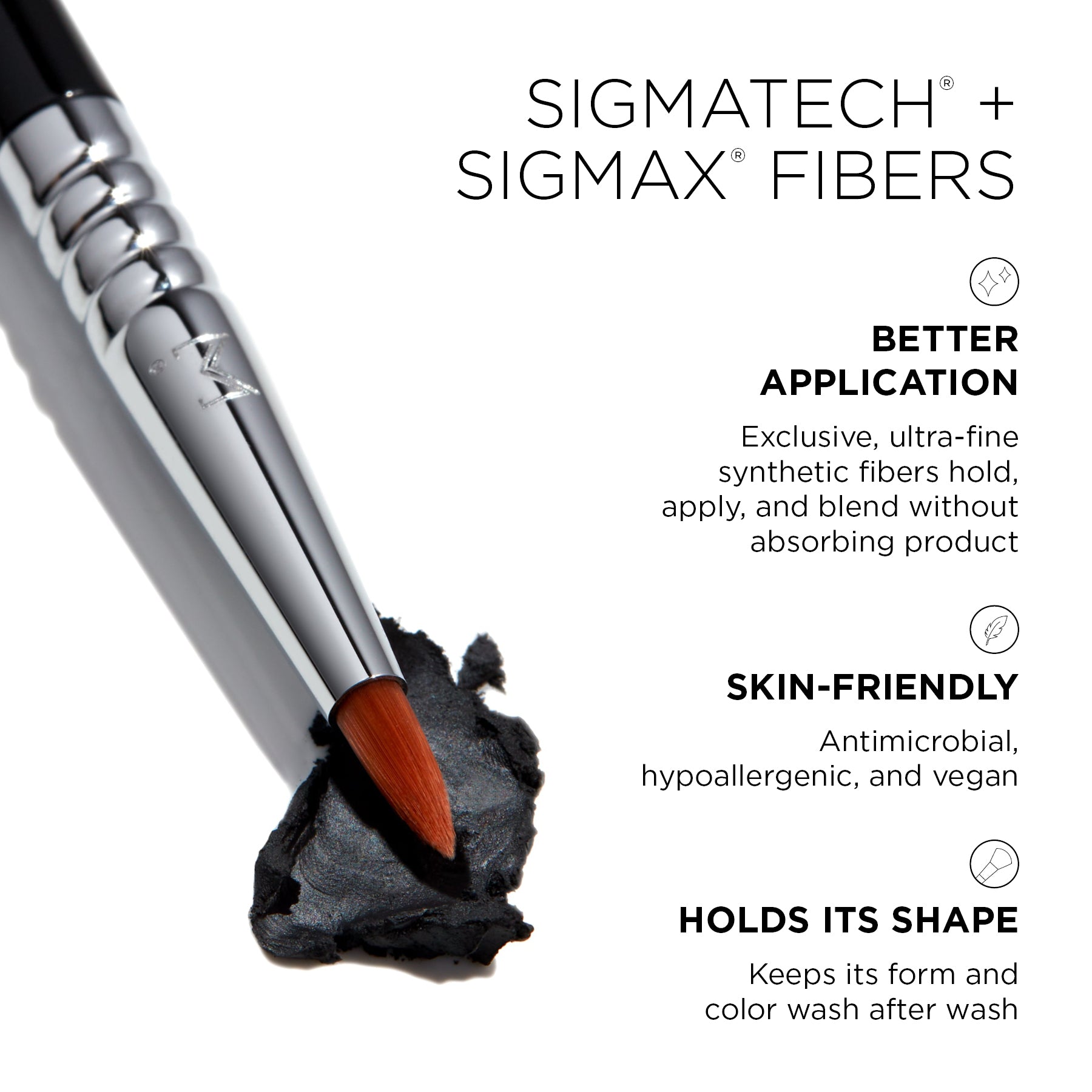 Sigma Eye Brushes E05 Eyeliner Brush pinceau eyeliner