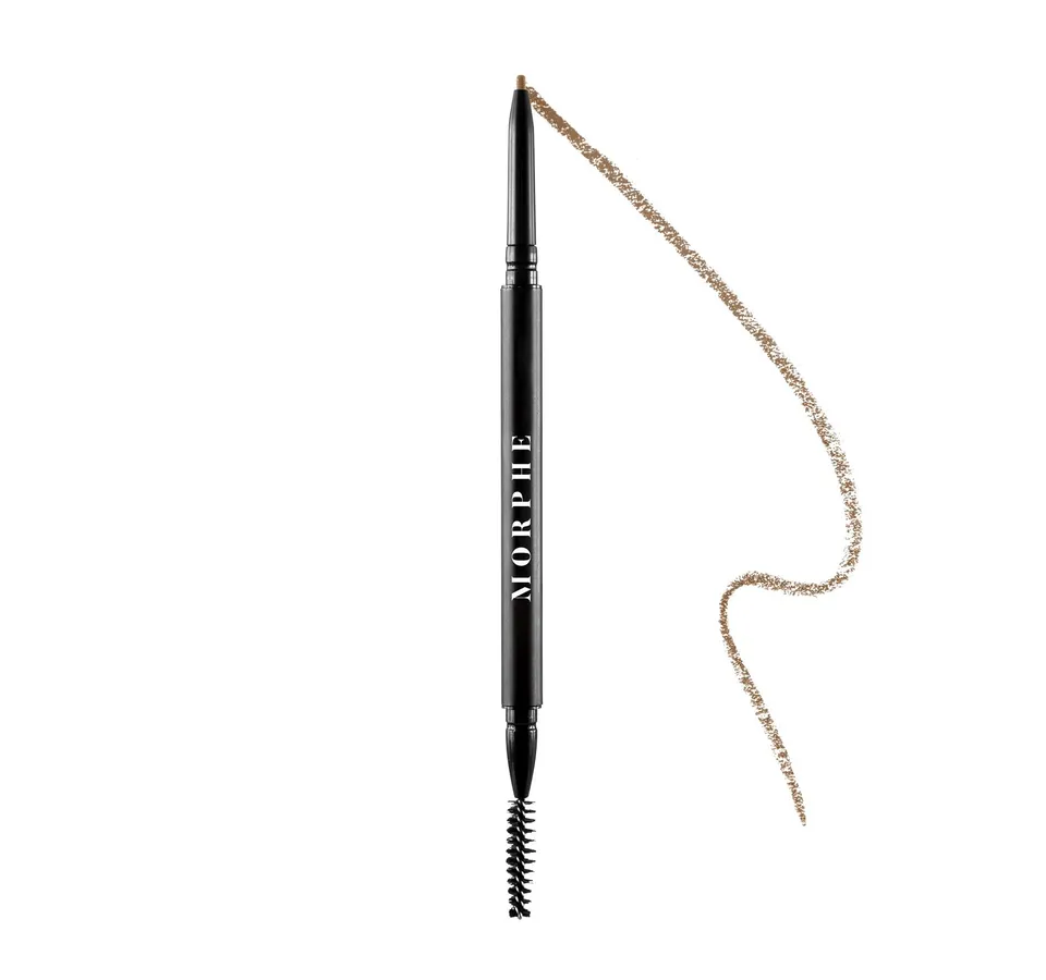 Morphe Brows Micro Brow Dual-Ended Pencil & Spoolie crayon sourcils Almond