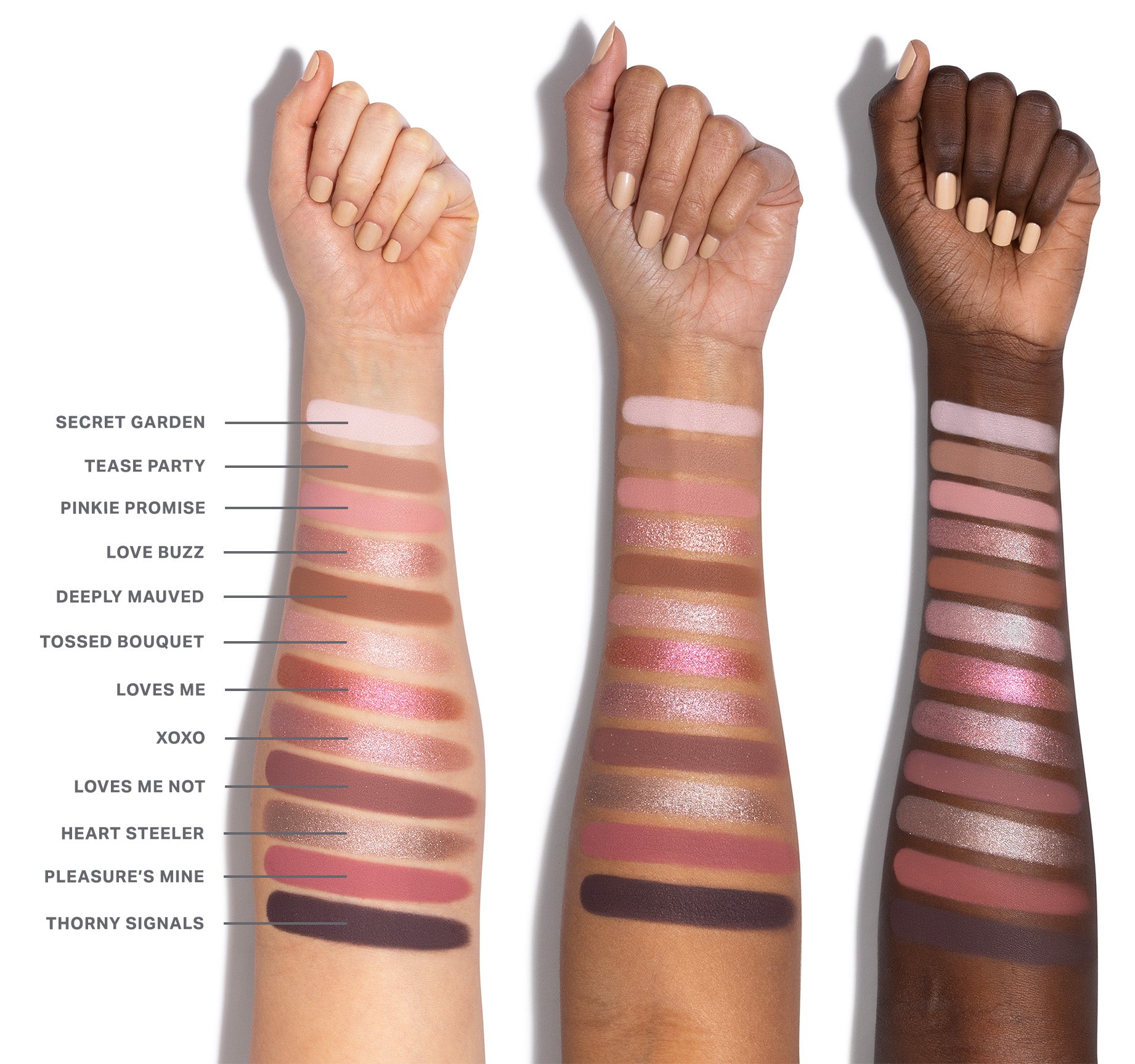 Morphe Eyeshadow & Palettes ChromaPlus 12-Pan Eyeshadow Palette palette 12 fards Rose Frequency