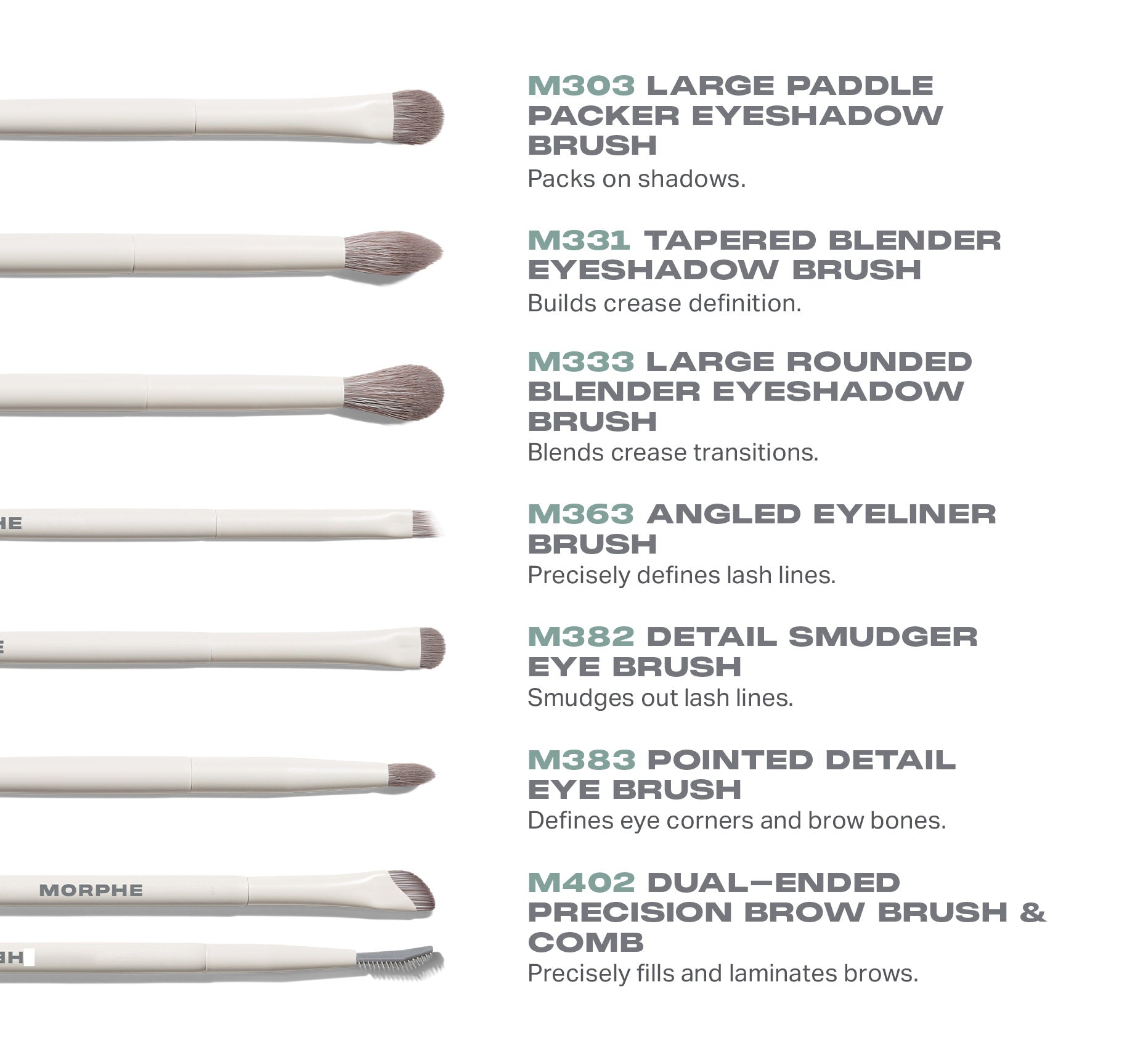 Morphe Bundles Portrait Mode + Eye Want It All Bundle pinceaux 12 pièces