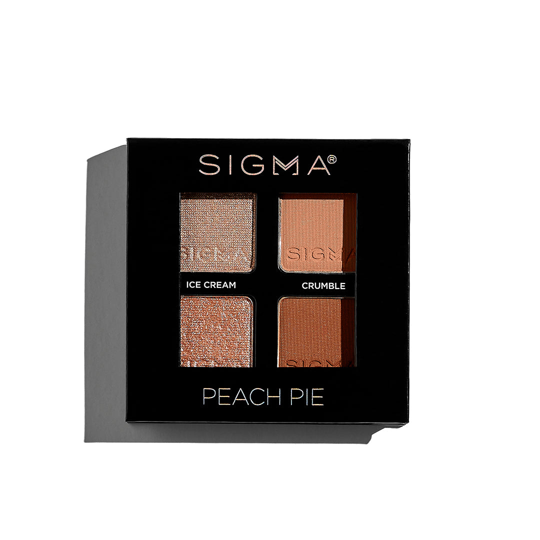 Sigma Brush Sets Peach Pie Eye Trio set maquillage yeux palette mascara