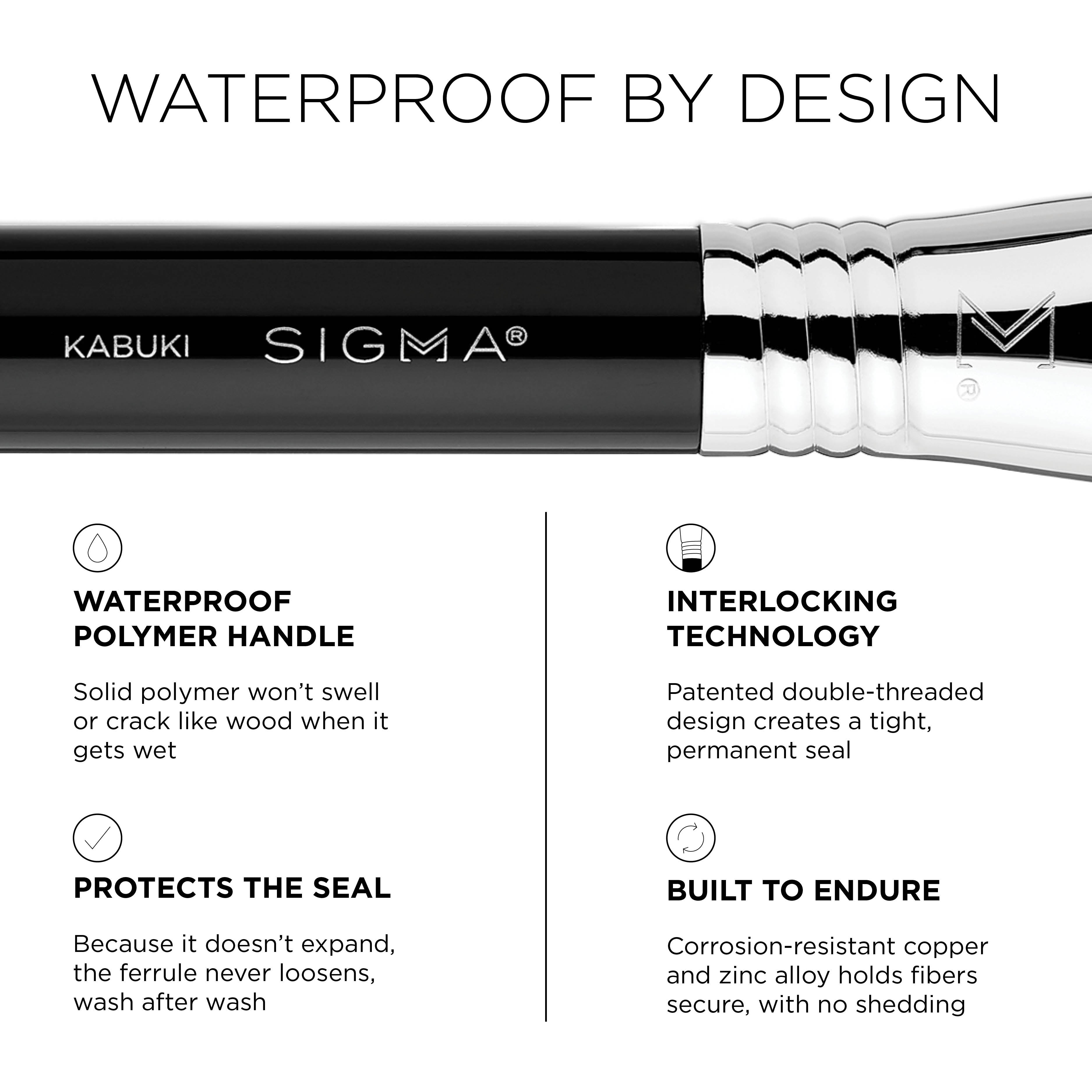 Sigma Face Brushes 4DHD™ Kabuki Brush pinceau kabuki correcteur précision