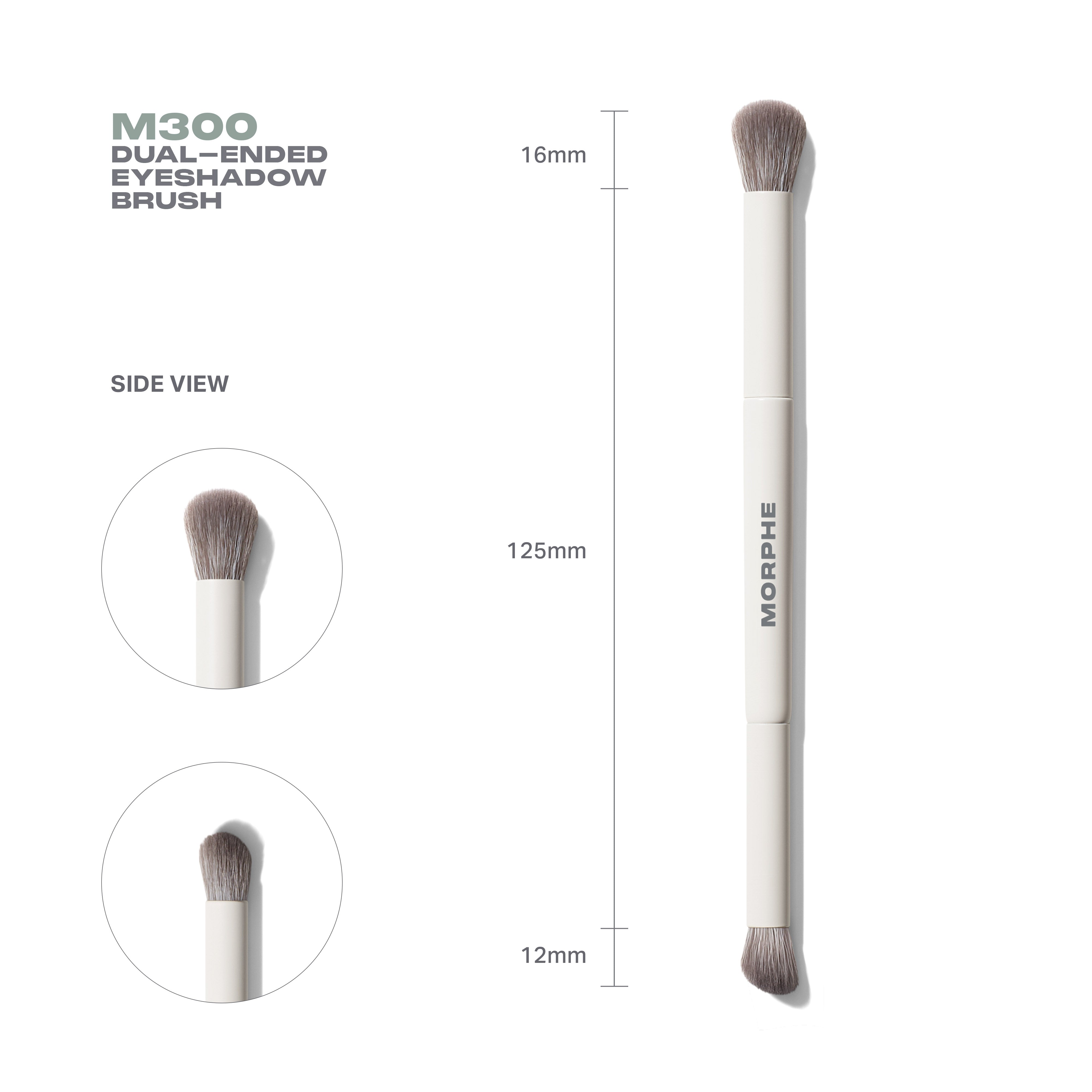 Morphe Eye Brushes M300 Dual-Ended Eyeshadow Brush pinceau yeux double embout