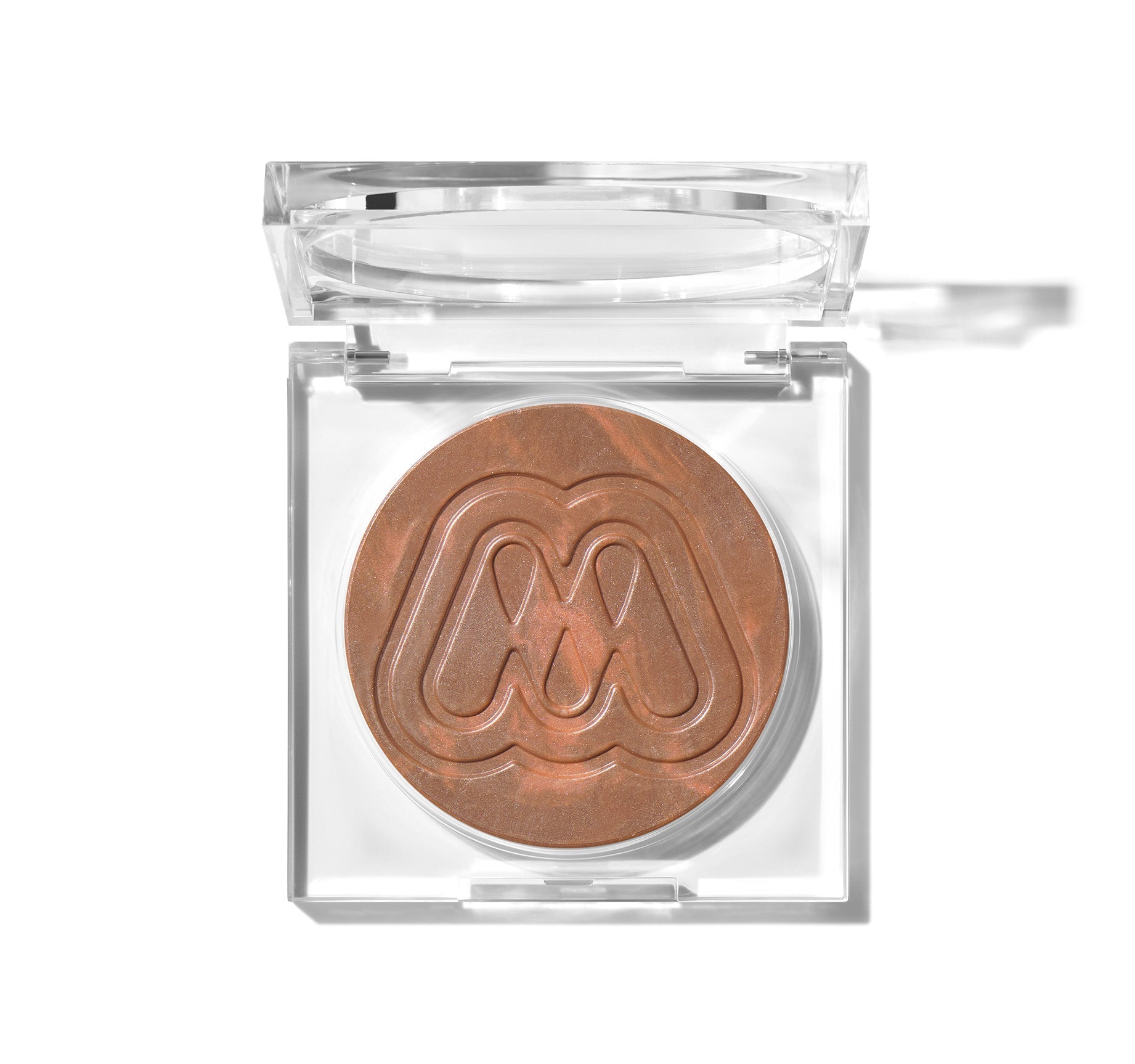 Morphe Cheek Glow-Getters Duo duo blush et poudre éclat Fluff Sunset